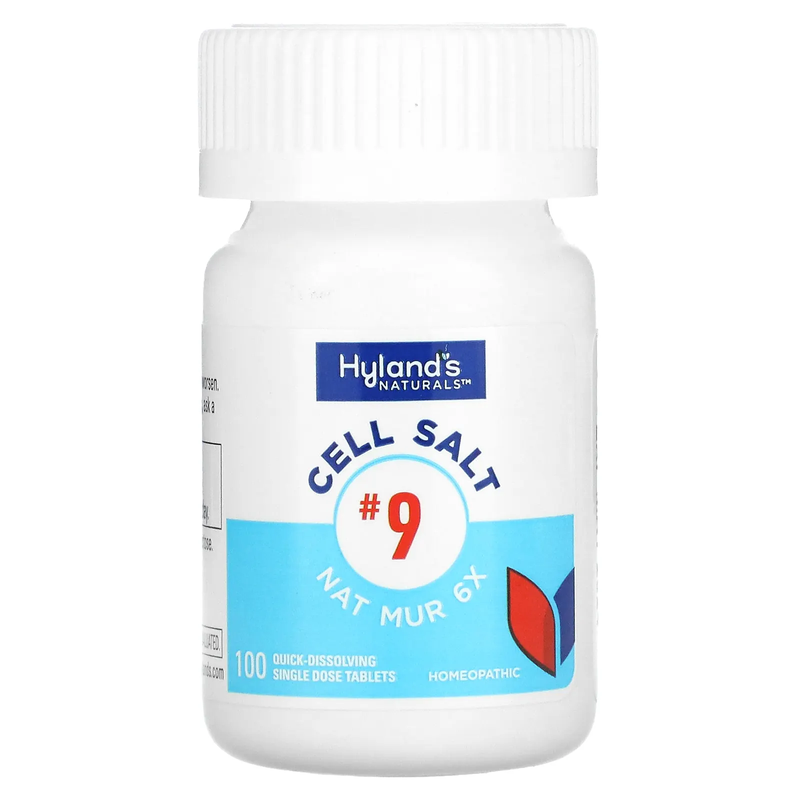 Hyland's Naturals, Cell Salt № 9, 100 быстрорастворимых отдельных таблеток