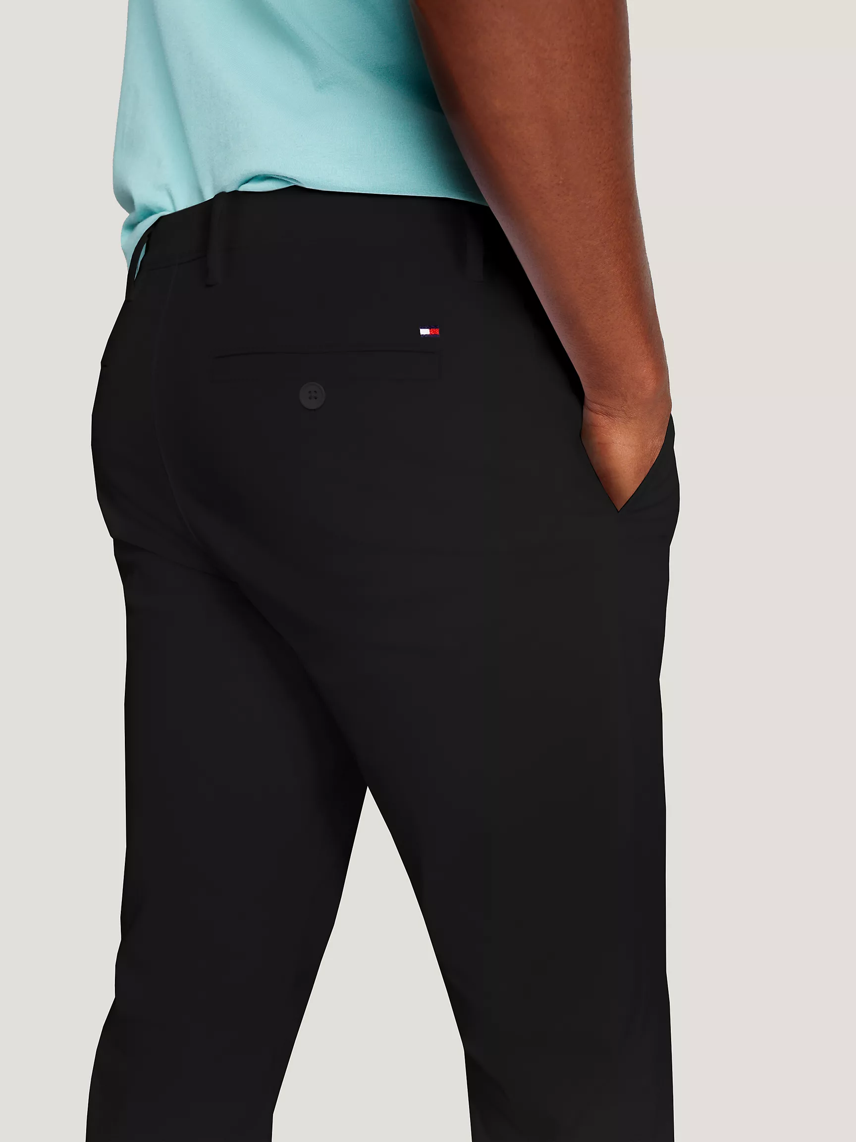 Мужские брюки Tommy Hilfiger, Приталенные эластичные брюки чинос THFlex