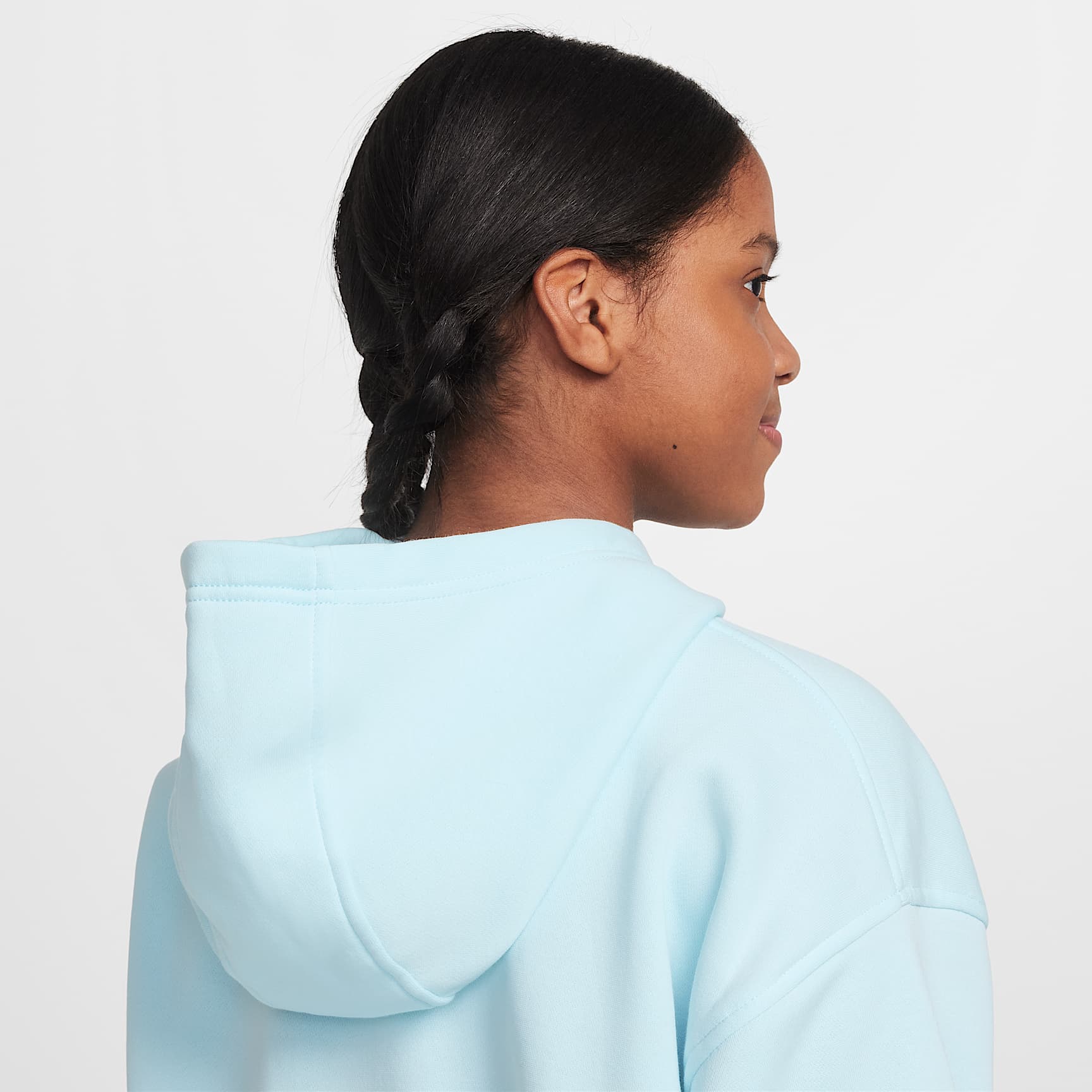Nike Sportswear Club Fleece Big Kids' Oversized Pullover Hoodie