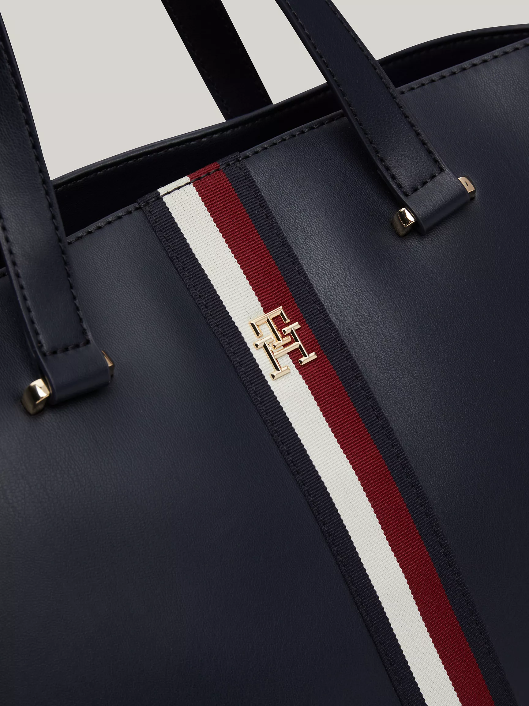 Женская сумка Tommy Hilfiger, Современная сумка-тоут с фирменными полосками