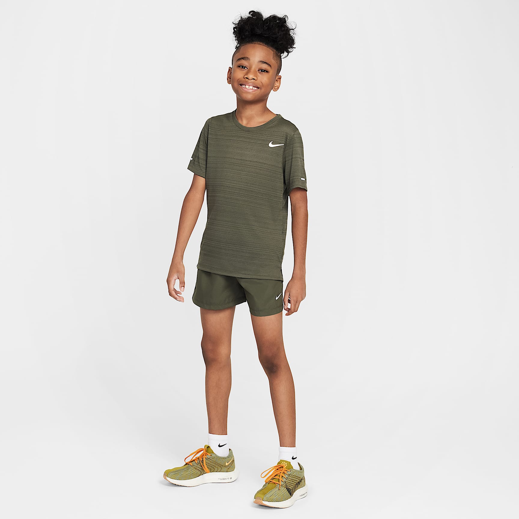 Nike Multi Big Kids' Dri-FIT 4" Woven Shorts