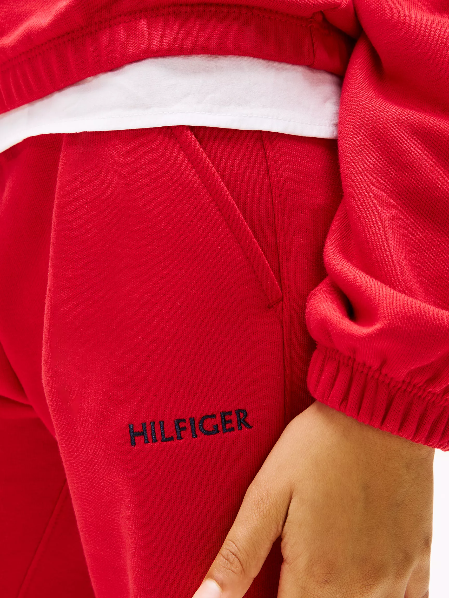 Спортивные брюки для девочек Tommy Hilfiger, Детские спортивные штаны с широкими штанинами