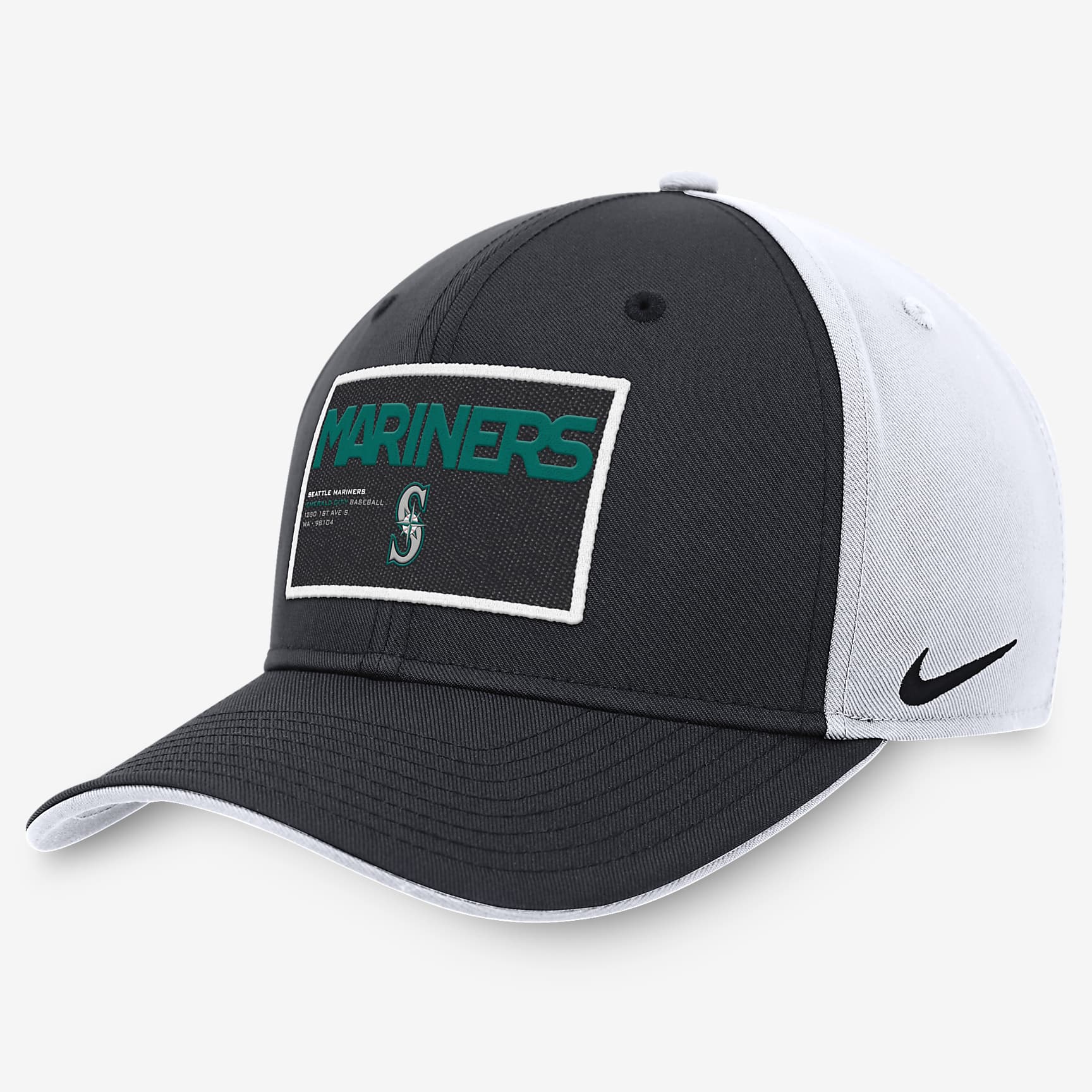 Seattle Mariners Classic99 Color Block Men's Nike MLB Adjustable Hat