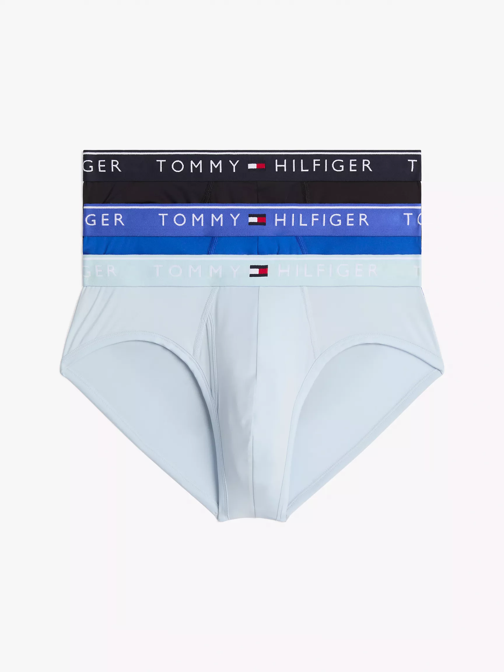 Мужское нижнее белье Tommy Hilfiger, Микрофибровые трусы-брифы TH (набор 3 шт.)