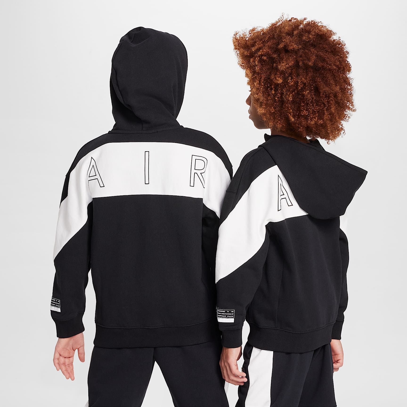 Nike Air Big Kids' Fleece Full-Zip Hoodie