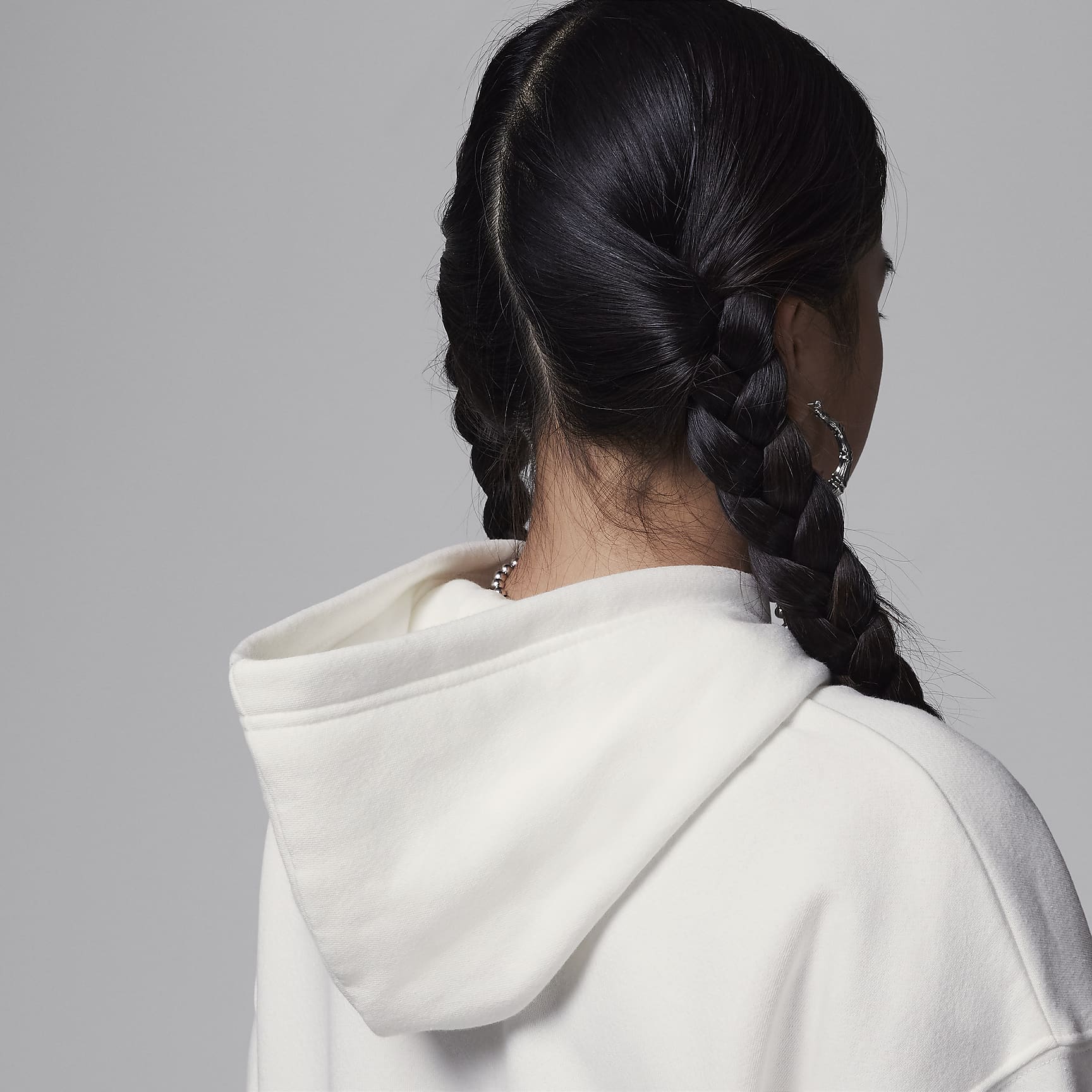 Jordan Paris Saint-Germain Big Kids' Brooklyn Fleece Graphic Pullover Hoodie