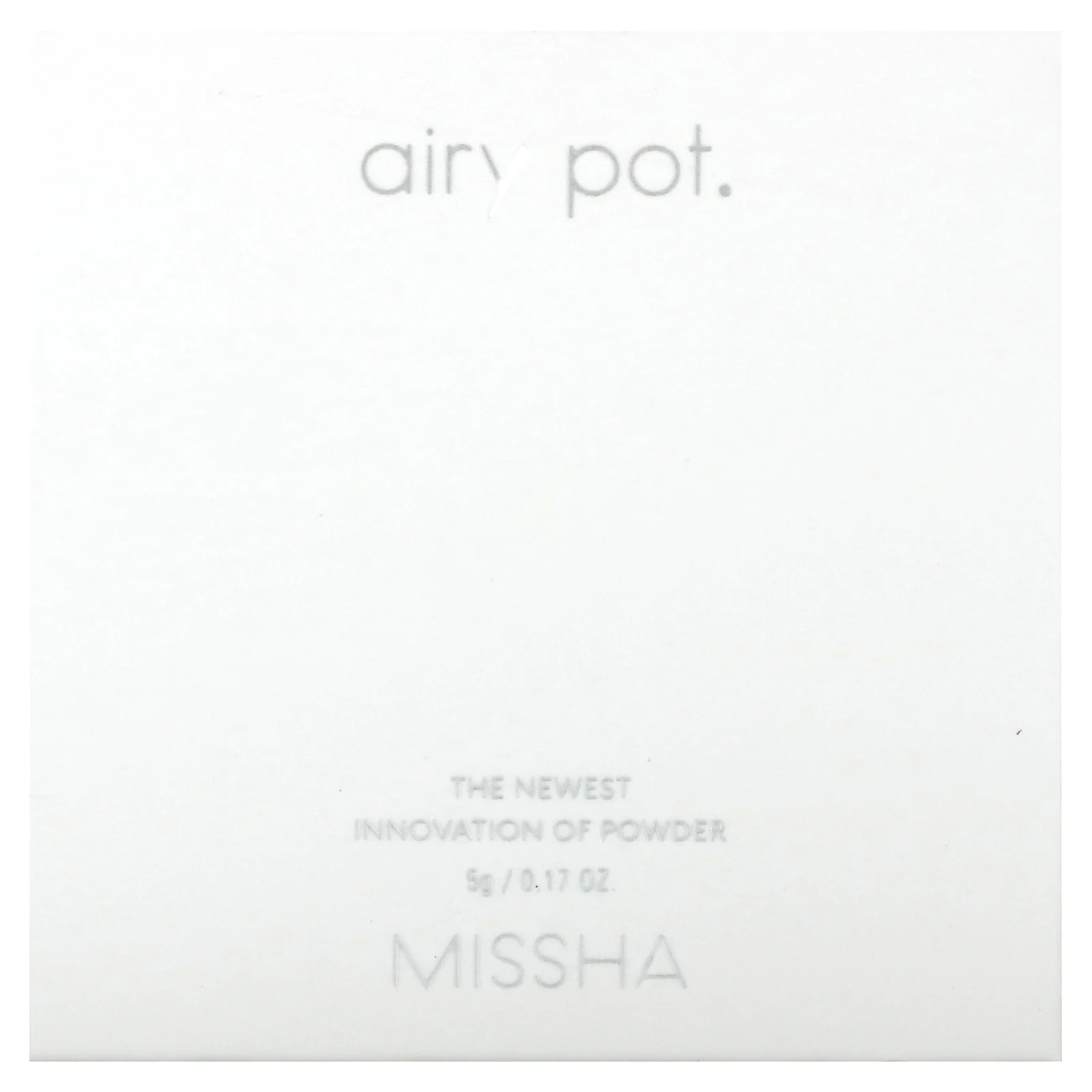 Missha, Airy Pod Pressed Powder, розовый, 5 г (0,17 унции)