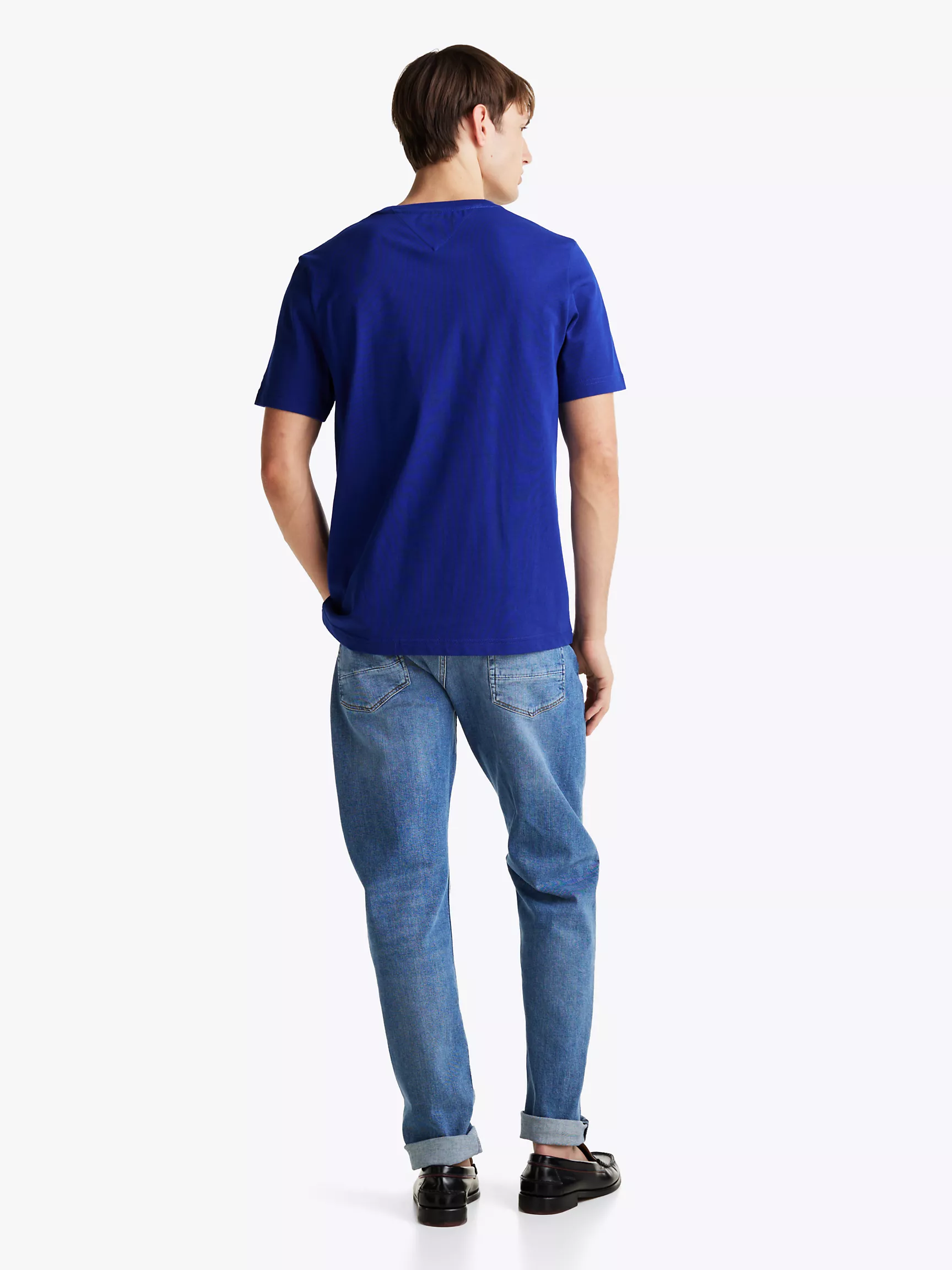 Мужская футболка Tommy Hilfiger, Футболка с вышитыми флагами Hilfiger