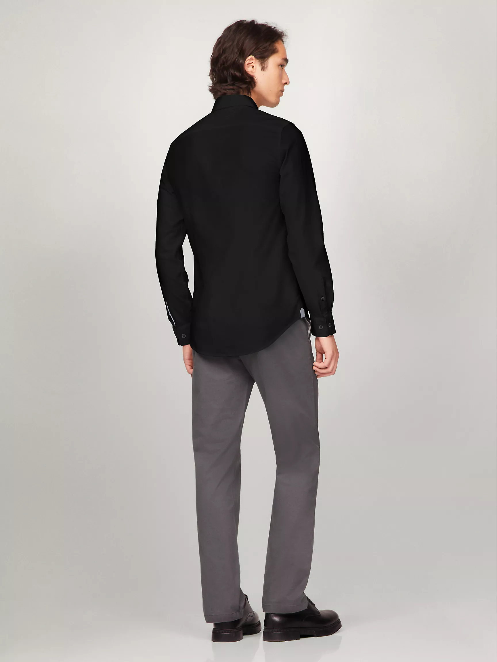 Мужская рубашка Tommy Hilfiger, Приталенная рубашка из оксфорда