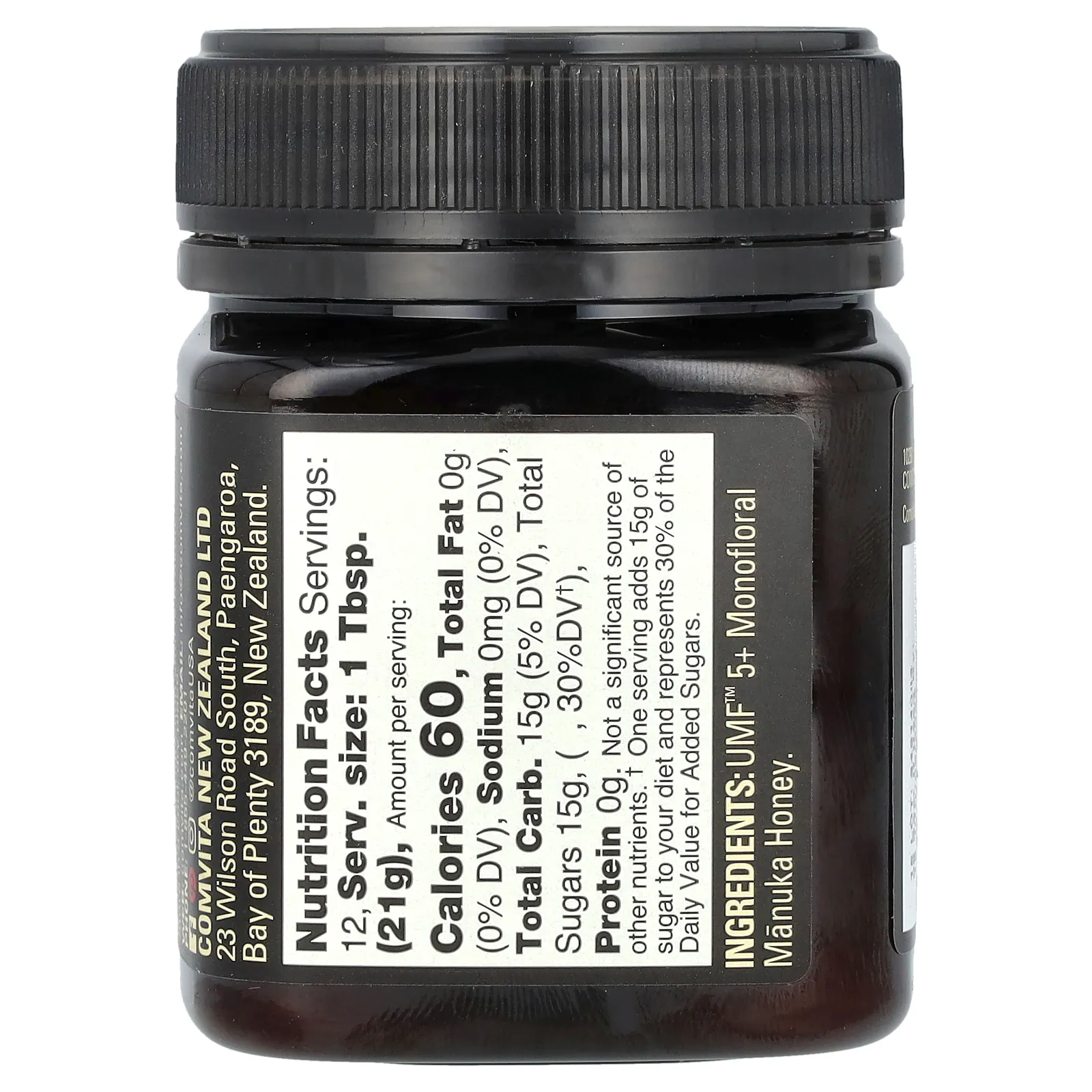 Comvita, мед манука, Certified UMF 5, MGO 83+, 250 г (8,8 унции)