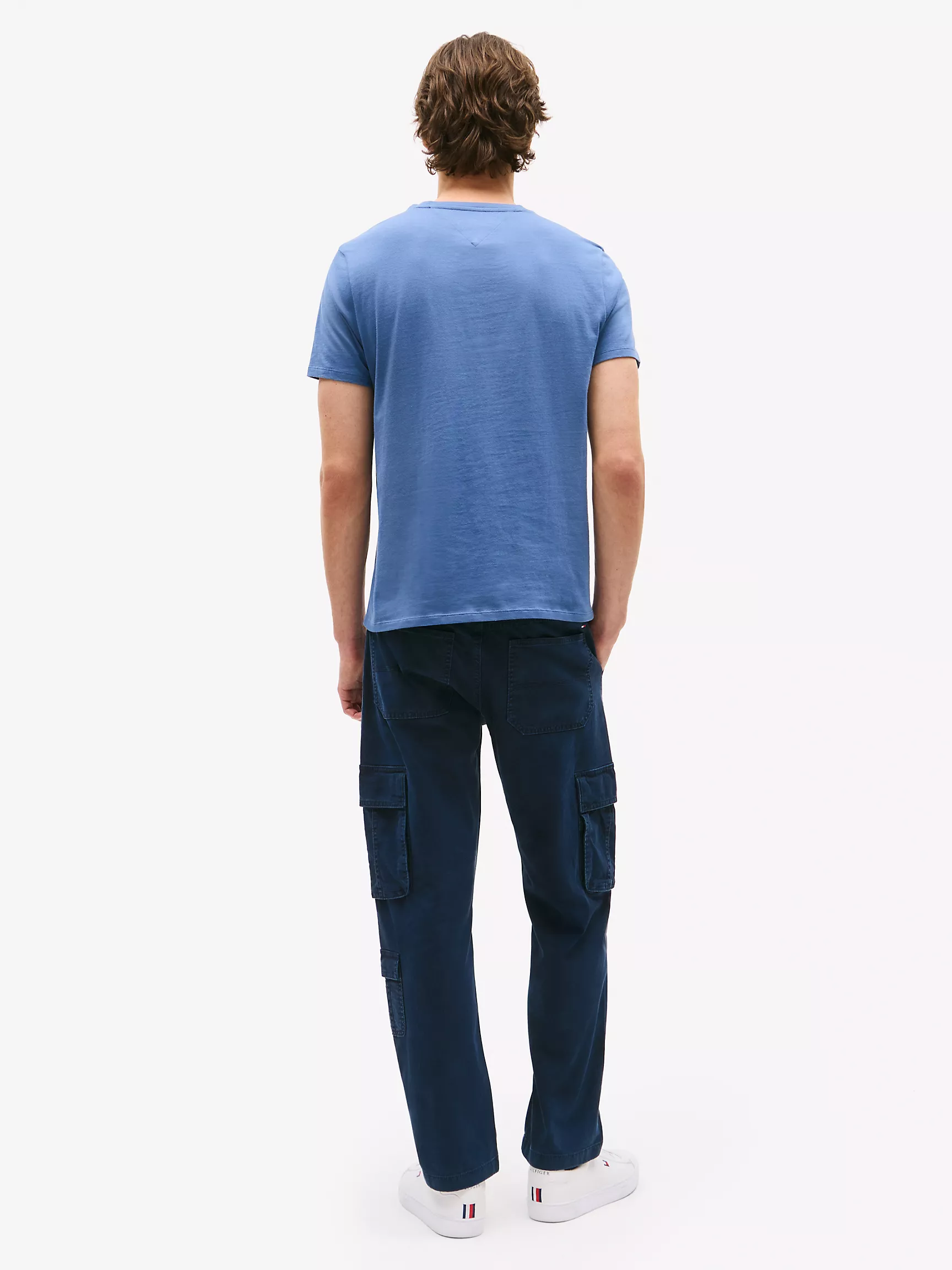 Мужская футболка Tommy Hilfiger, Футболка с полосатым блоковым узором