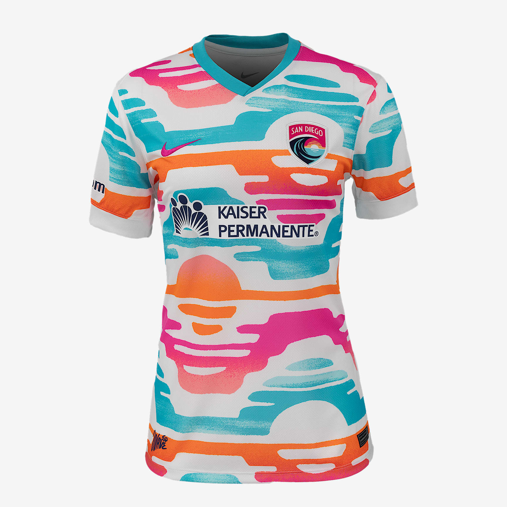 San Diego Wave FC 2025 Stadium Home Women's Nike Dri-FIT NWSL Replica Jersey