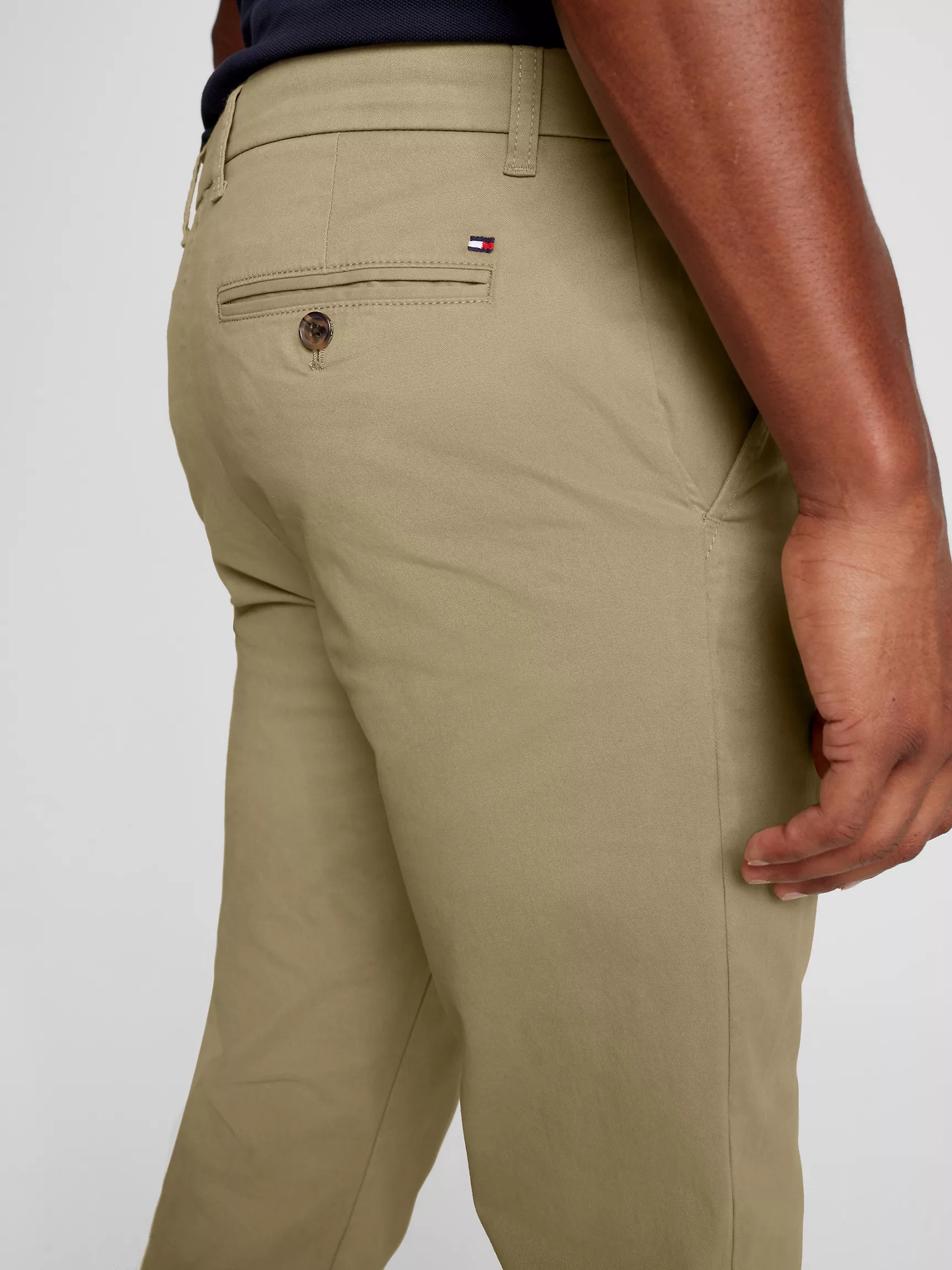 Мужские брюки Tommy Hilfiger, Приталенные эластичные брюки чинос THFlex