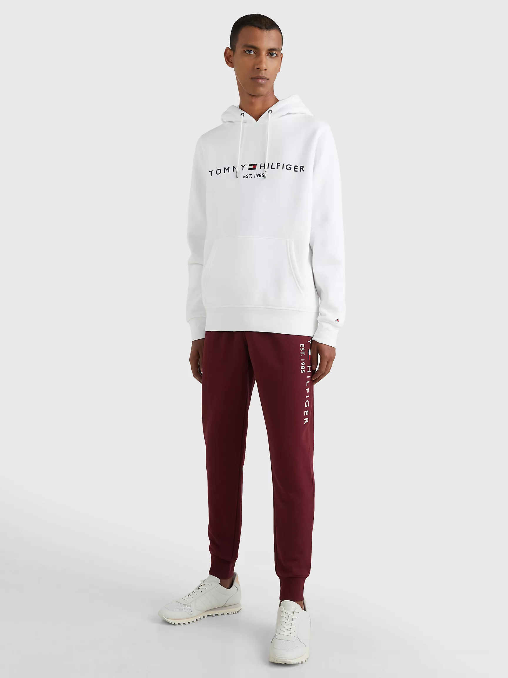 Мужское худи Tommy Hilfiger, Худи с вышитым логотипом Tommy