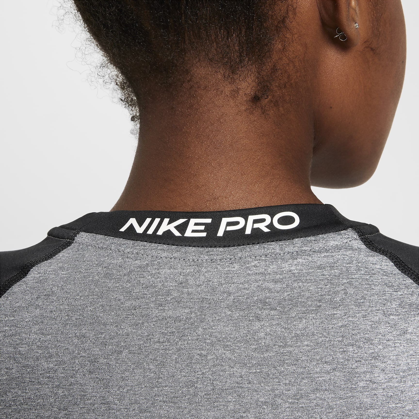 Nike Pro Big Kids' Dri-FIT 3/4-Sleeve Top