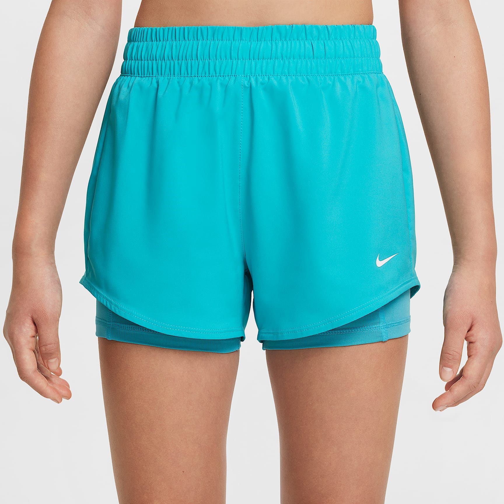 Nike One Girls' Dri-FIT 3" 2-in-1 Shorts