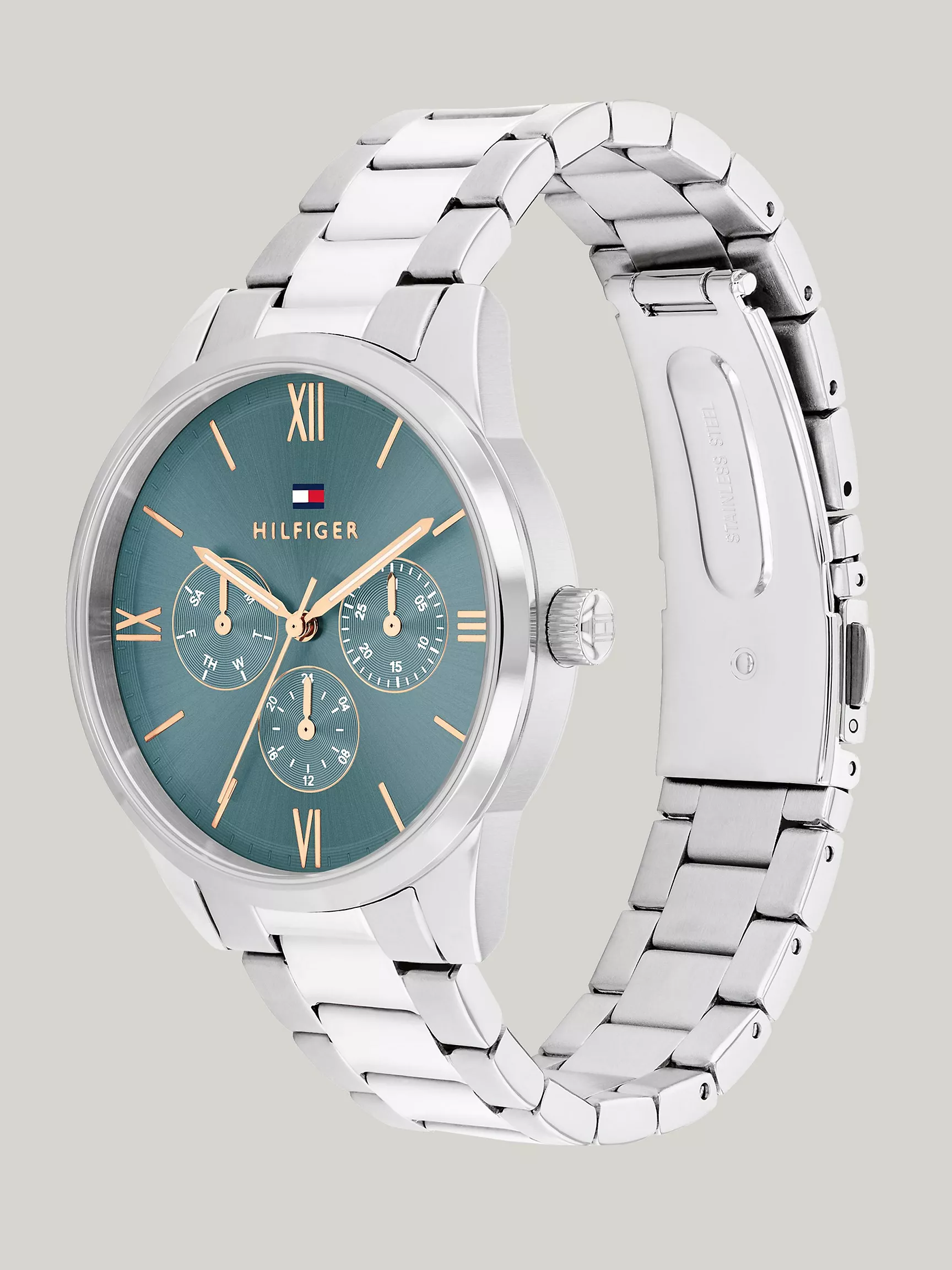 Женские часы Tommy Hilfiger, Наручные часы 38 мм с синим циферблатом