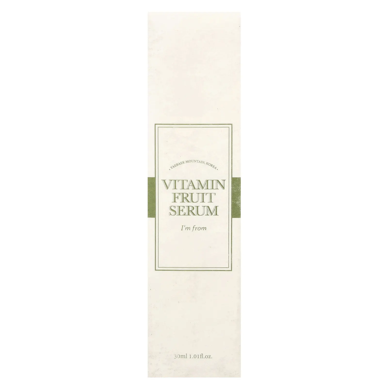 I'm From, Фруктовая сыворотка с витаминами, 30 мл (1,01 жидк. Унции)