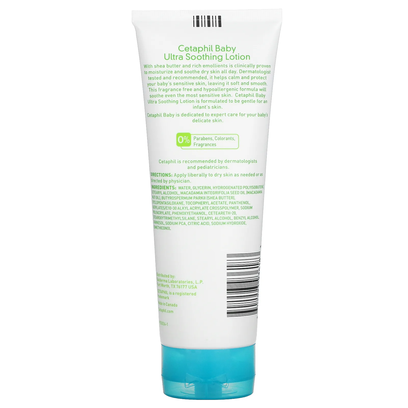 Cetaphil, DailyAdvance, детский ультрауспокаивающий лосьон с маслом ши, 226 г (8 унций)