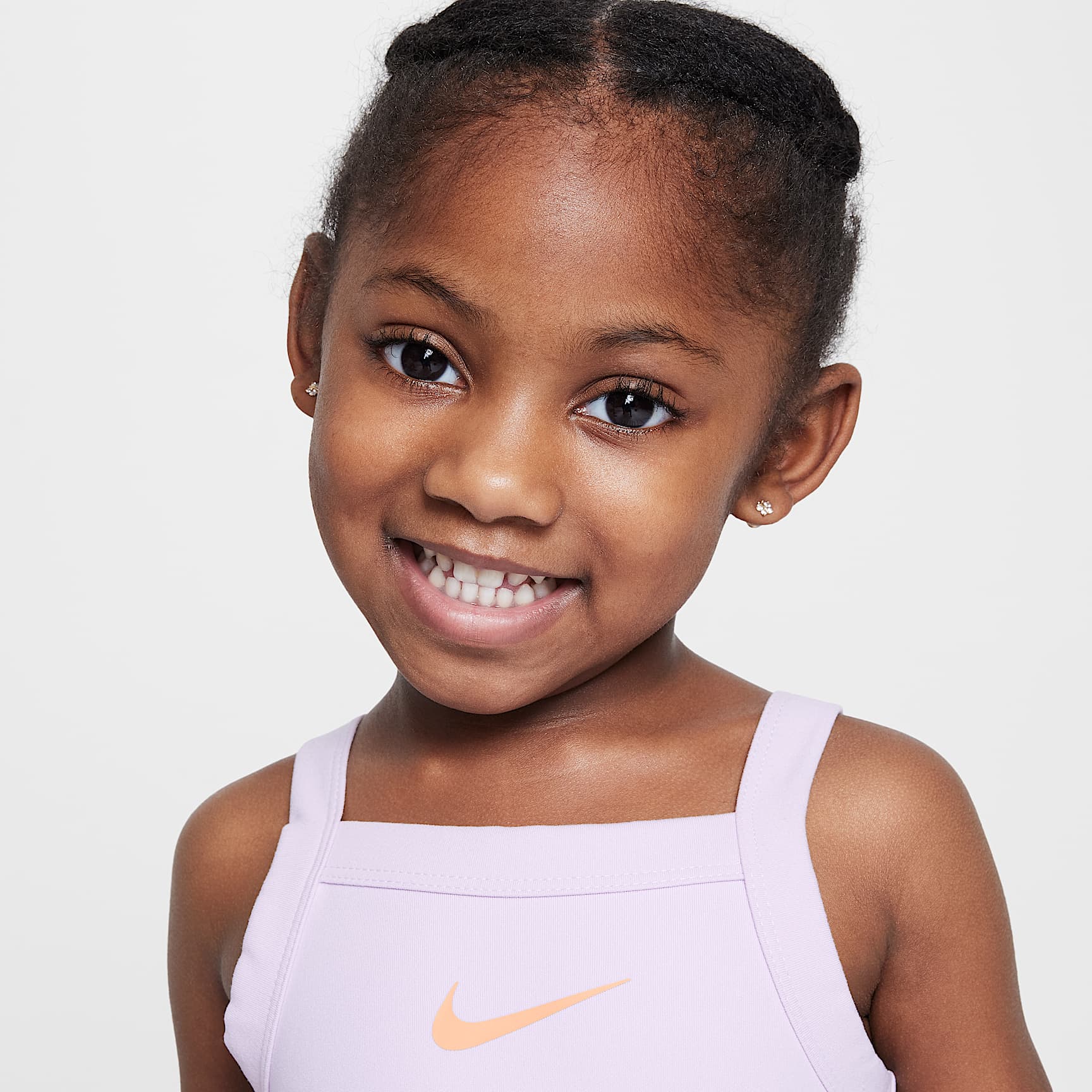 Nike Dri-FIT Sunny Swoosh Toddler Runsie Romper