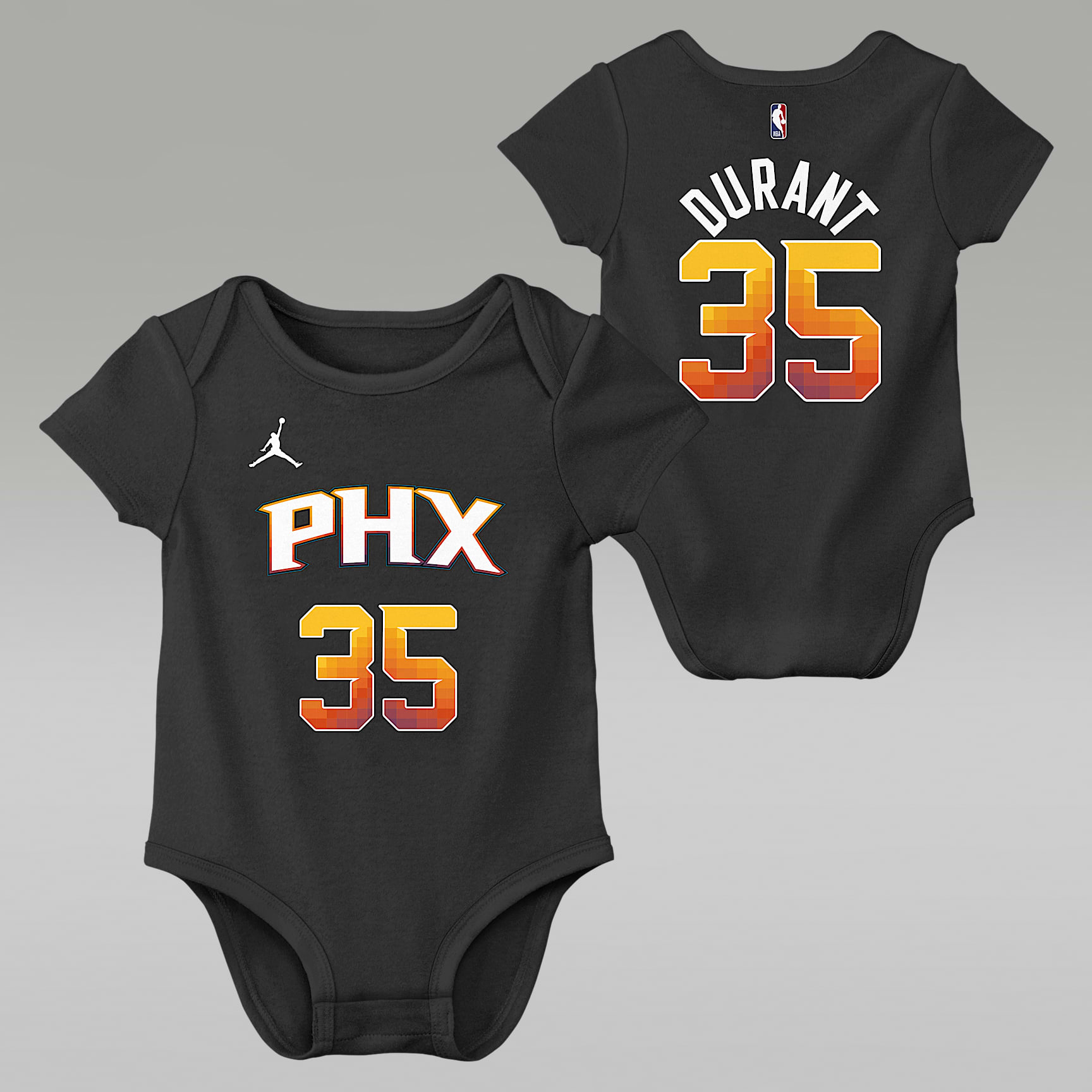 Kevin Durant Phoenix Suns Baby Jordan NBA Bodysuit