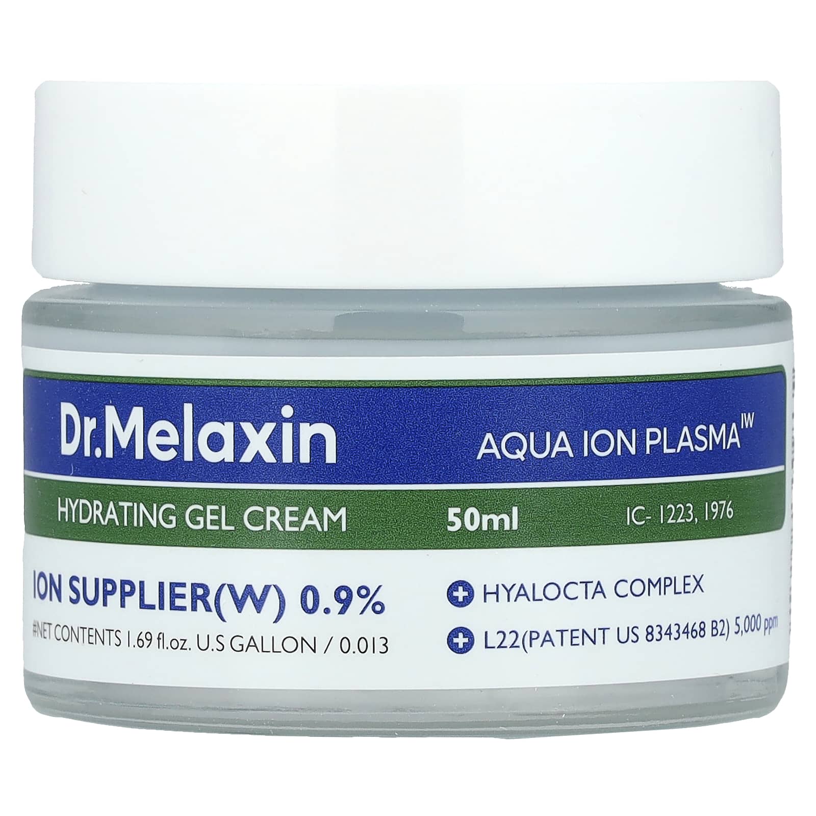 Dr.Melaxin, Aqua Ion Plasma Hydrating Gel Cream, 50 мл (1,69 жидк. Унции)