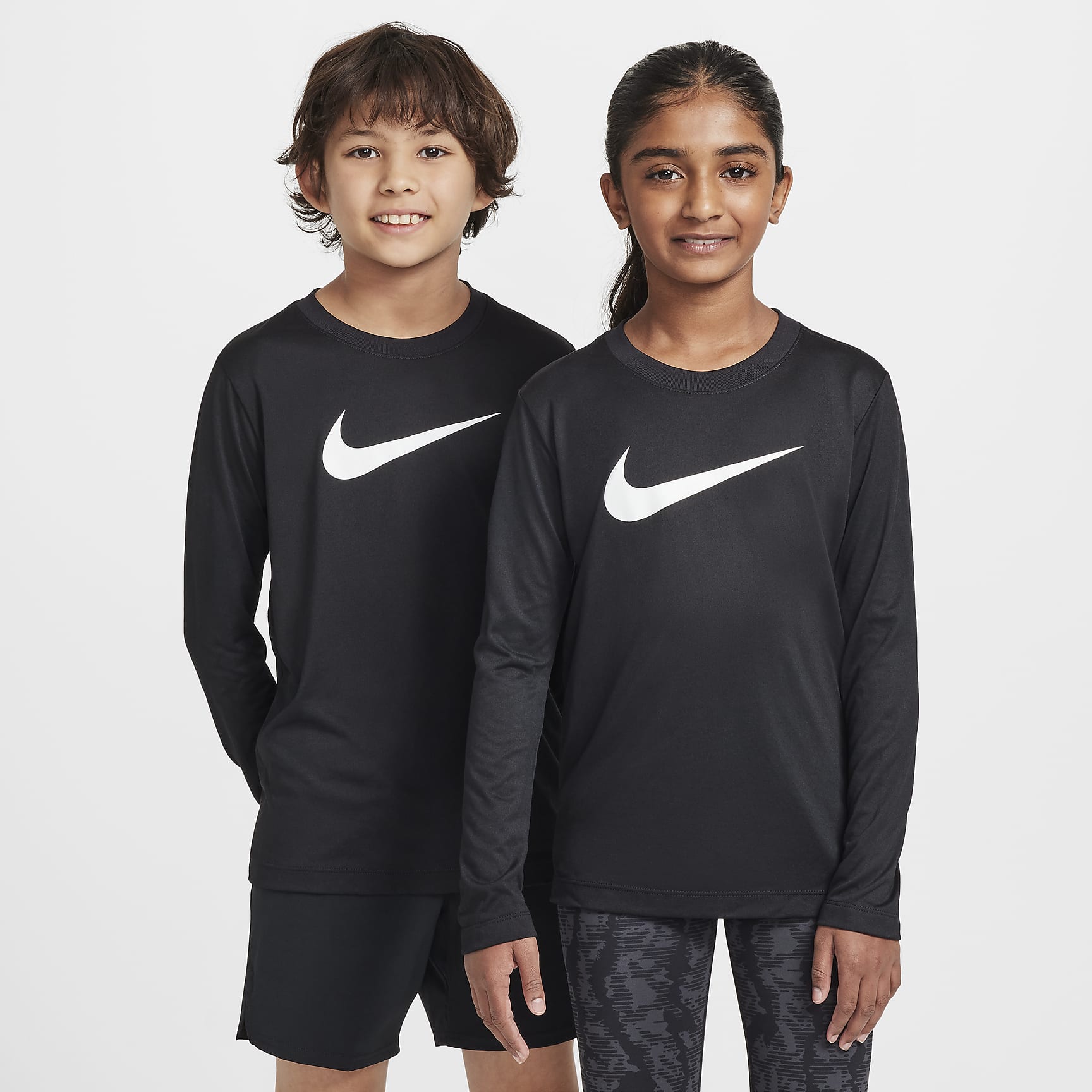 Nike Legend Big Kids' Dri-FIT Long-Sleeve T-Shirt