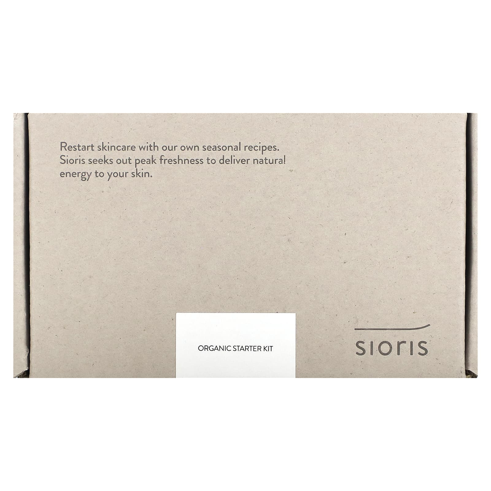 Sioris, Органический стартовый набор, 4 шт.