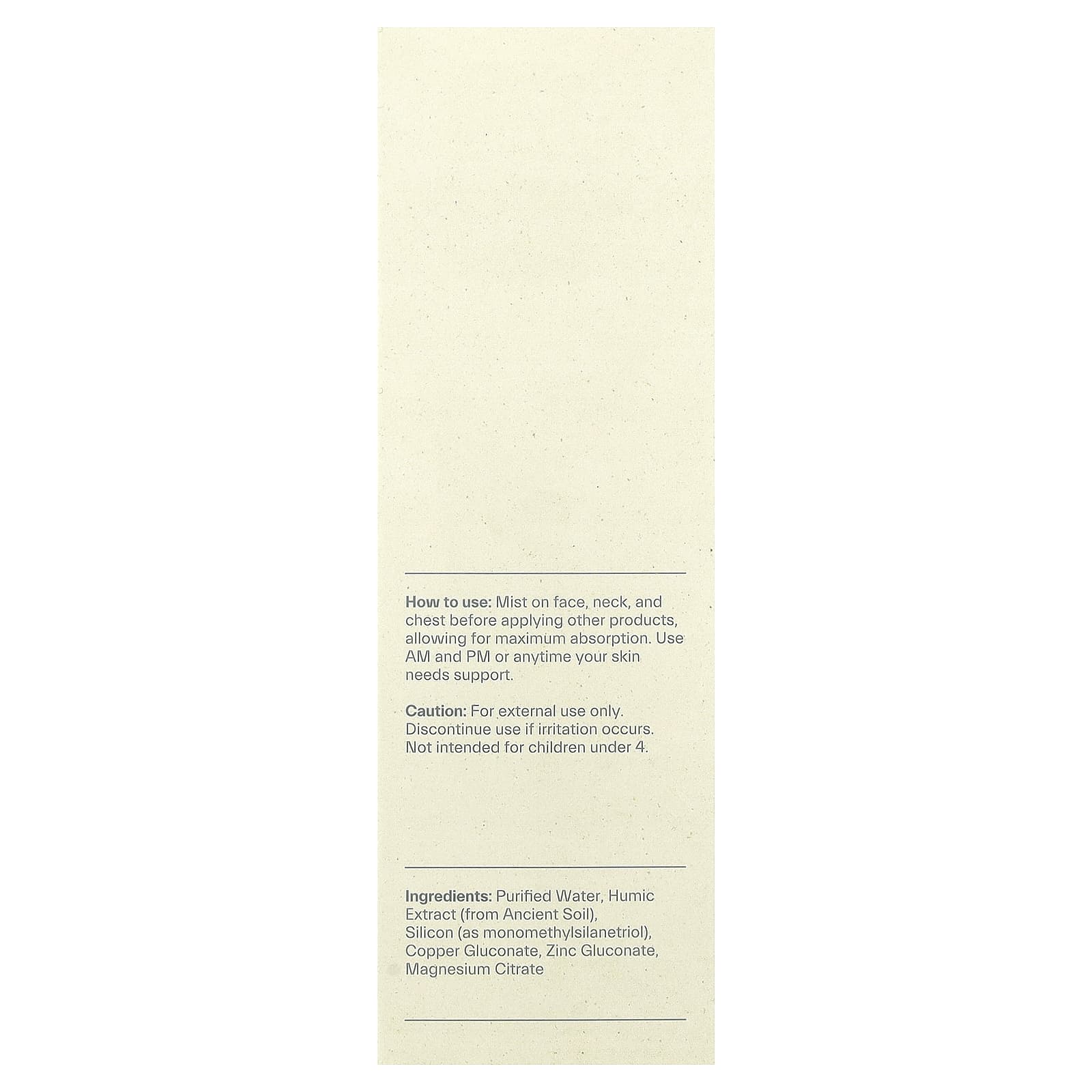 ION Intelligence of Nature, Skin Support, спрей для лица для ежедневной защиты, для всех типов кожи, 100 мл (3,4 жидк. унции)