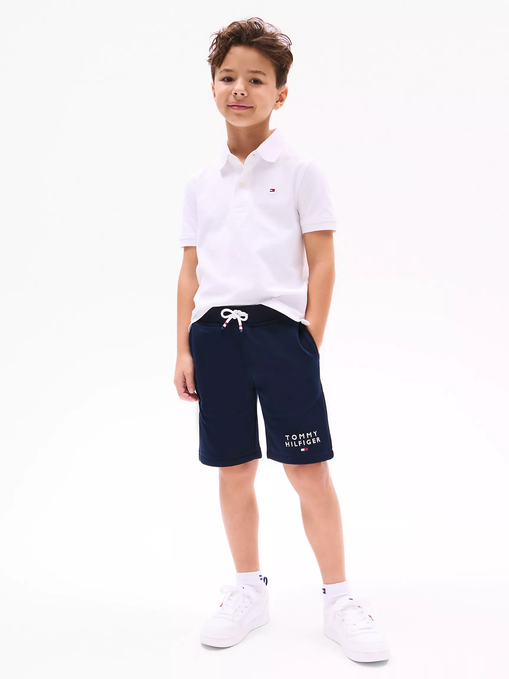 Толстовки для мальчиков Tommy Hilfiger, Детские спортивные шорты с логотипом Hilfiger