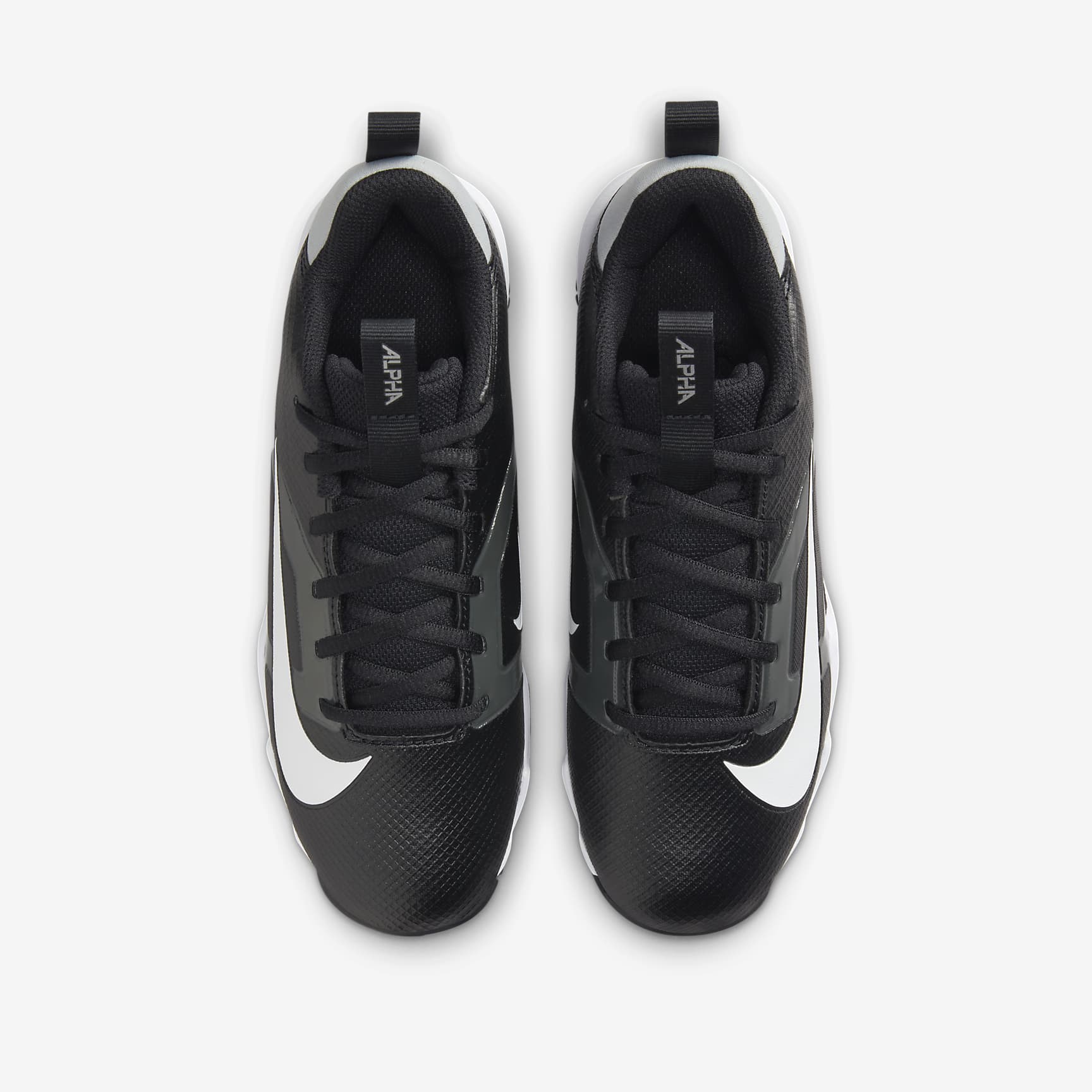 Nike Alpha Menace 4 Shark Big Kids' Football Cleats (Wide)