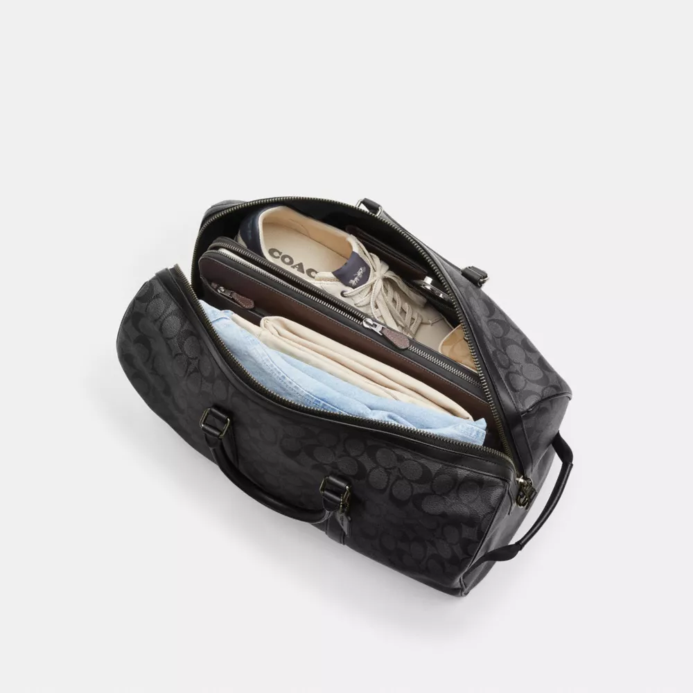 Сумка COACH Venturer Bag In Signature Canvas With Patches