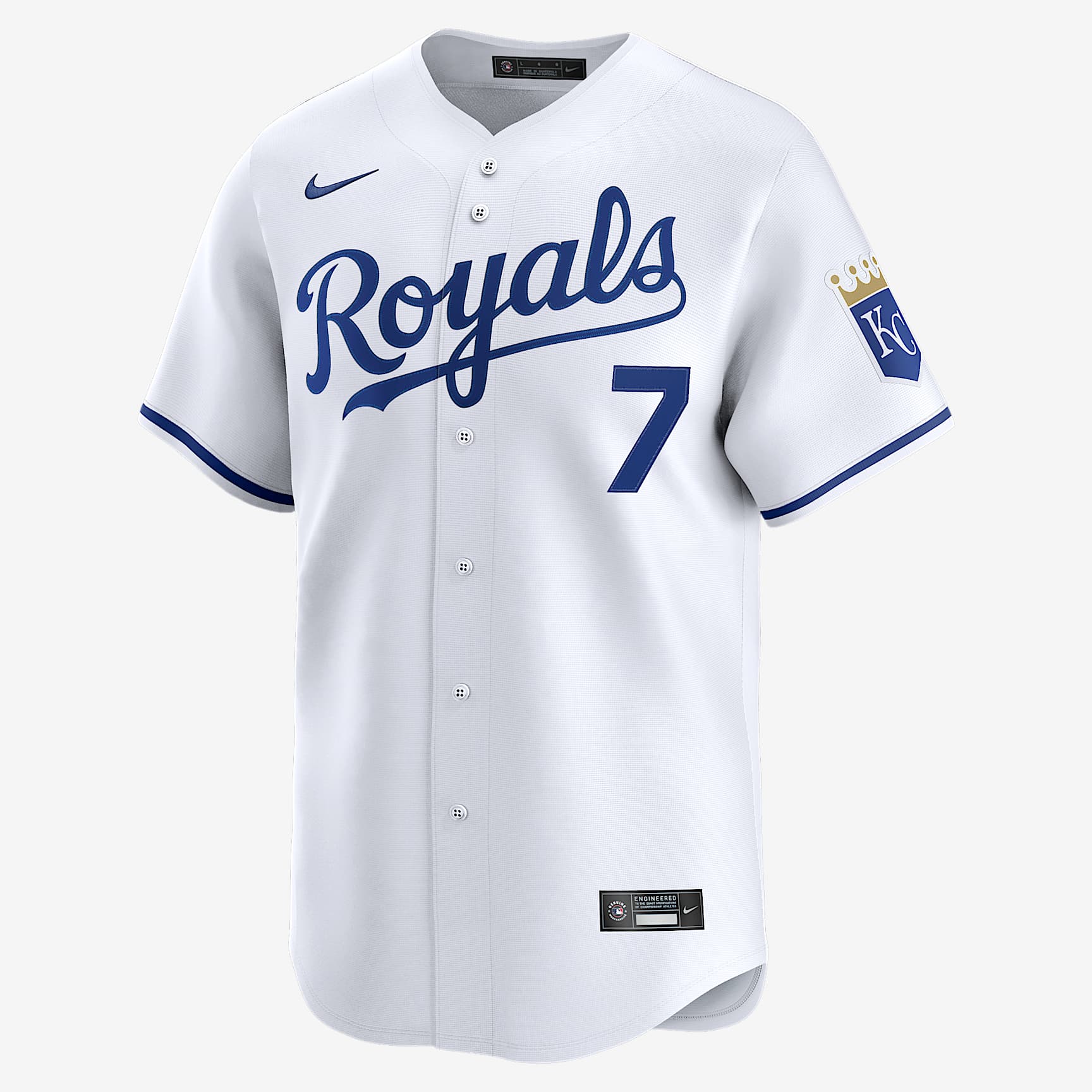 Bobby Witt Jr. Kansas City Royals Men's Nike Dri-FIT ADV MLB Limited Jersey
