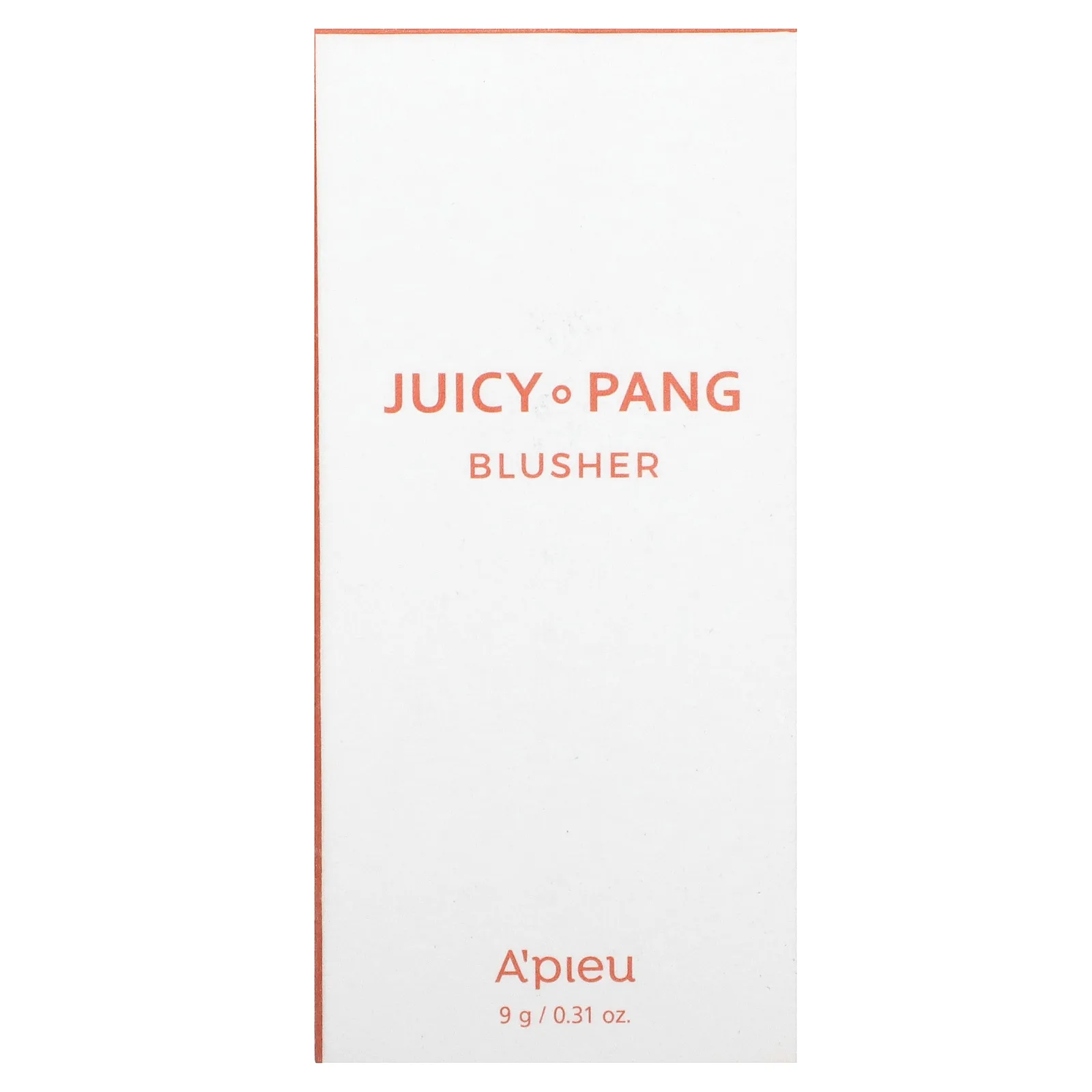 A'Pieu, Juicy Pang Water Blusher, спелая хурма CR02, 9 г (0,31 унции)