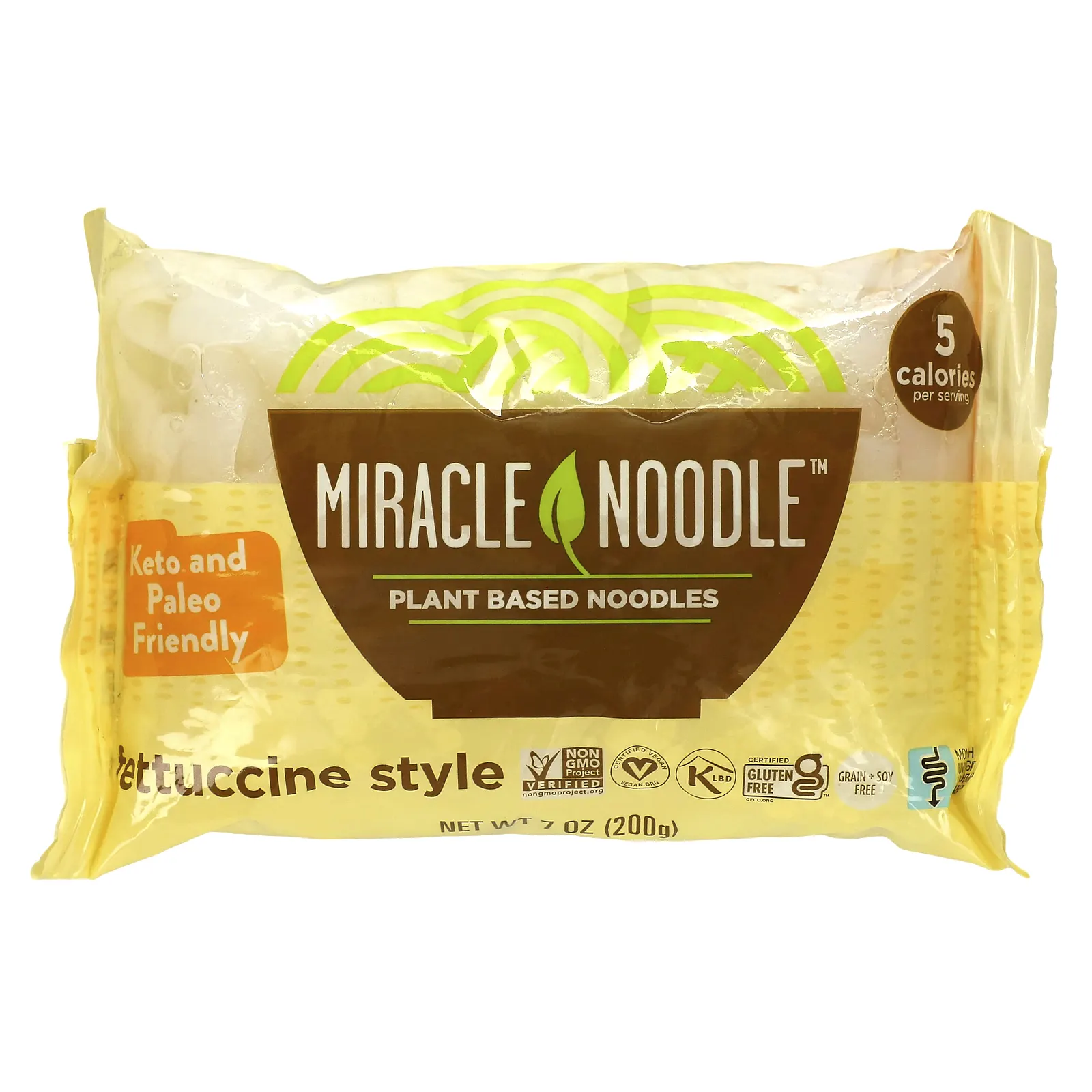 Miracle Noodle, феттучини, 200 г (7 унций)