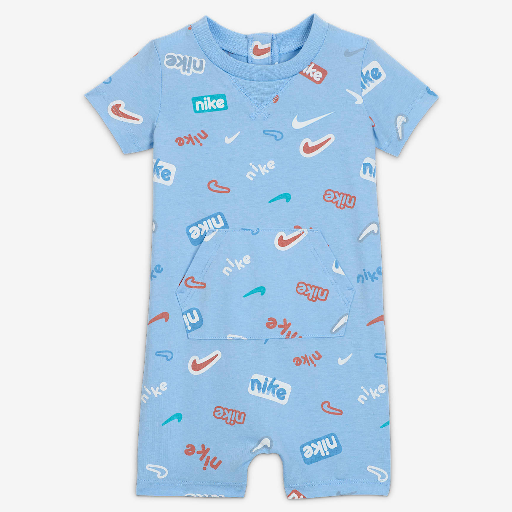 Nike E1D1 Baby Short Sleeve Short Coverall