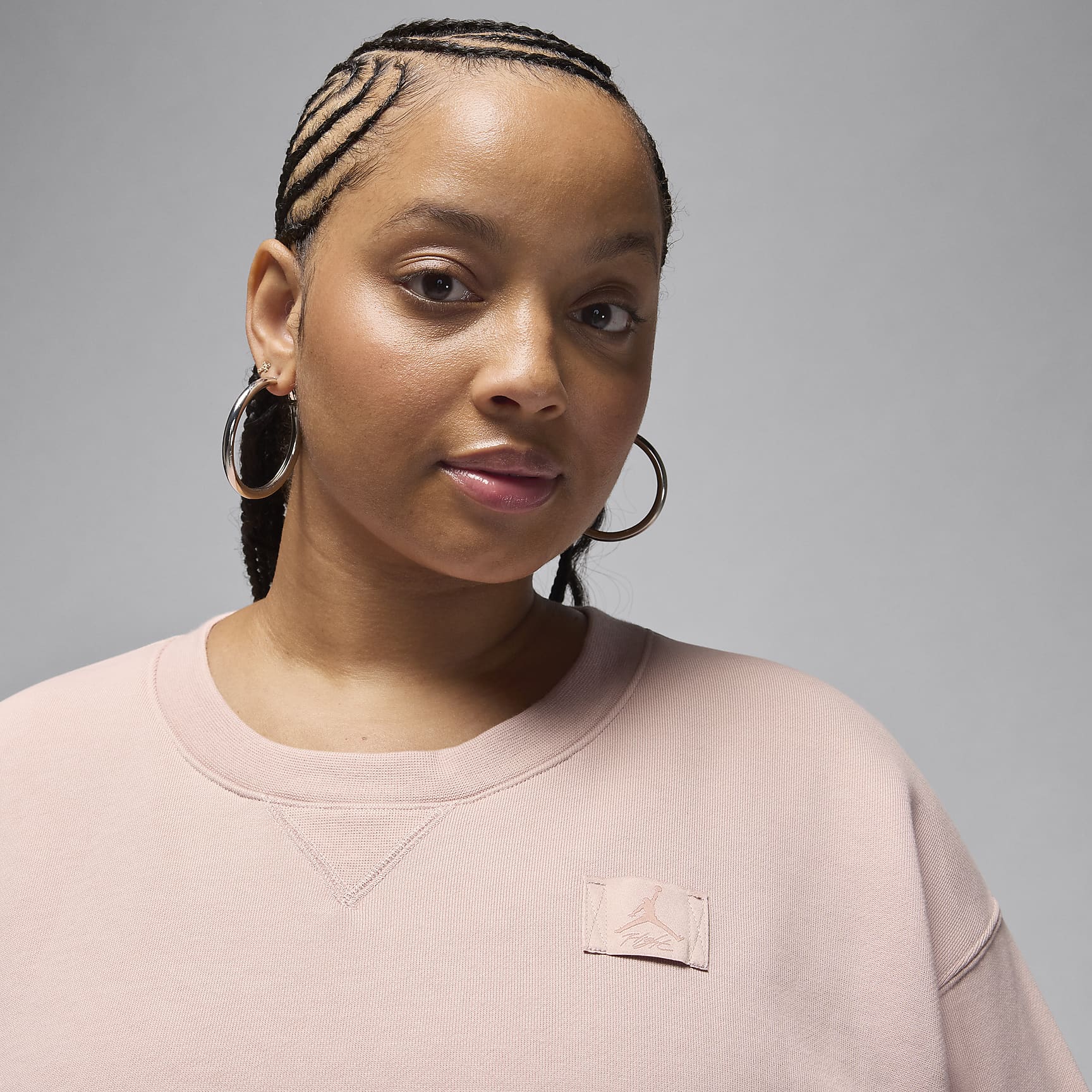 Jordan Flight Fleece Women's Crew-Neck Sweatshirt (Plus Size)