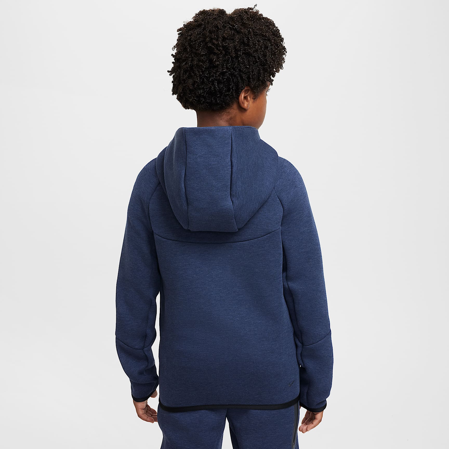 Nike Sportswear Tech Fleece Big Kids' Full-Zip Hoodie