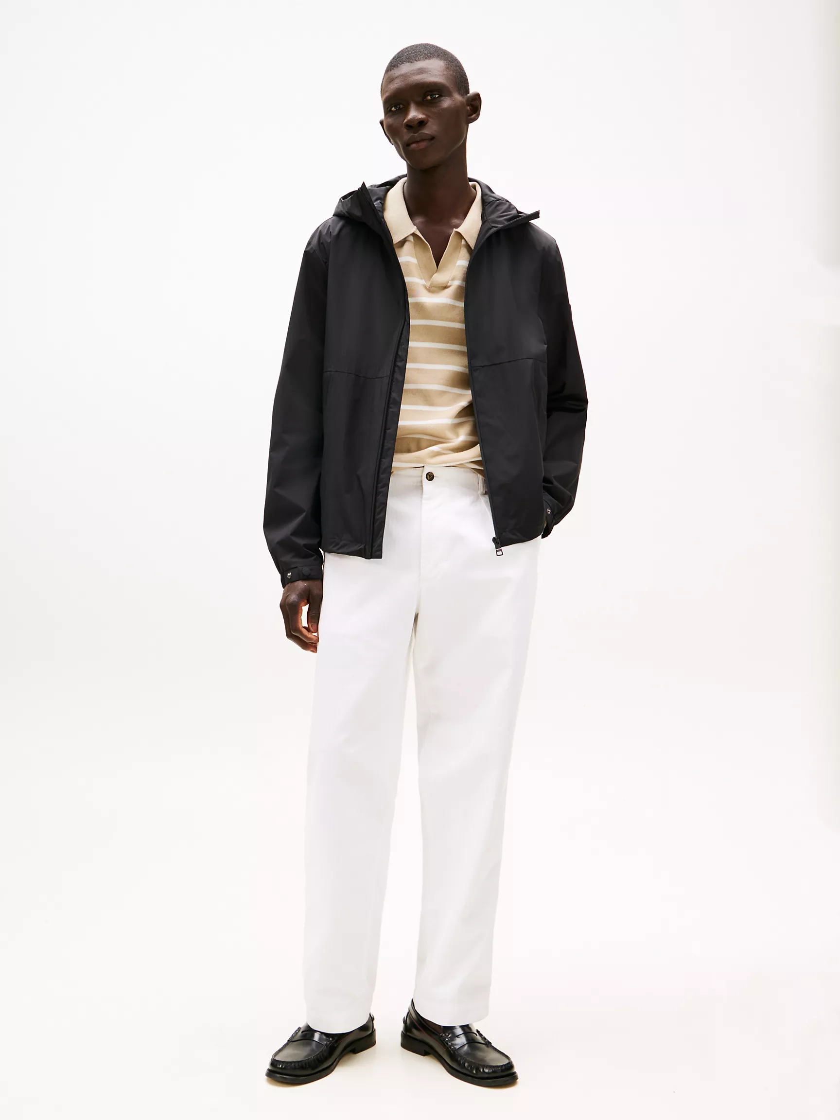 Мужские брюки Tommy Hilfiger, Брюки чинос зауженного кроя с узором "елочка"