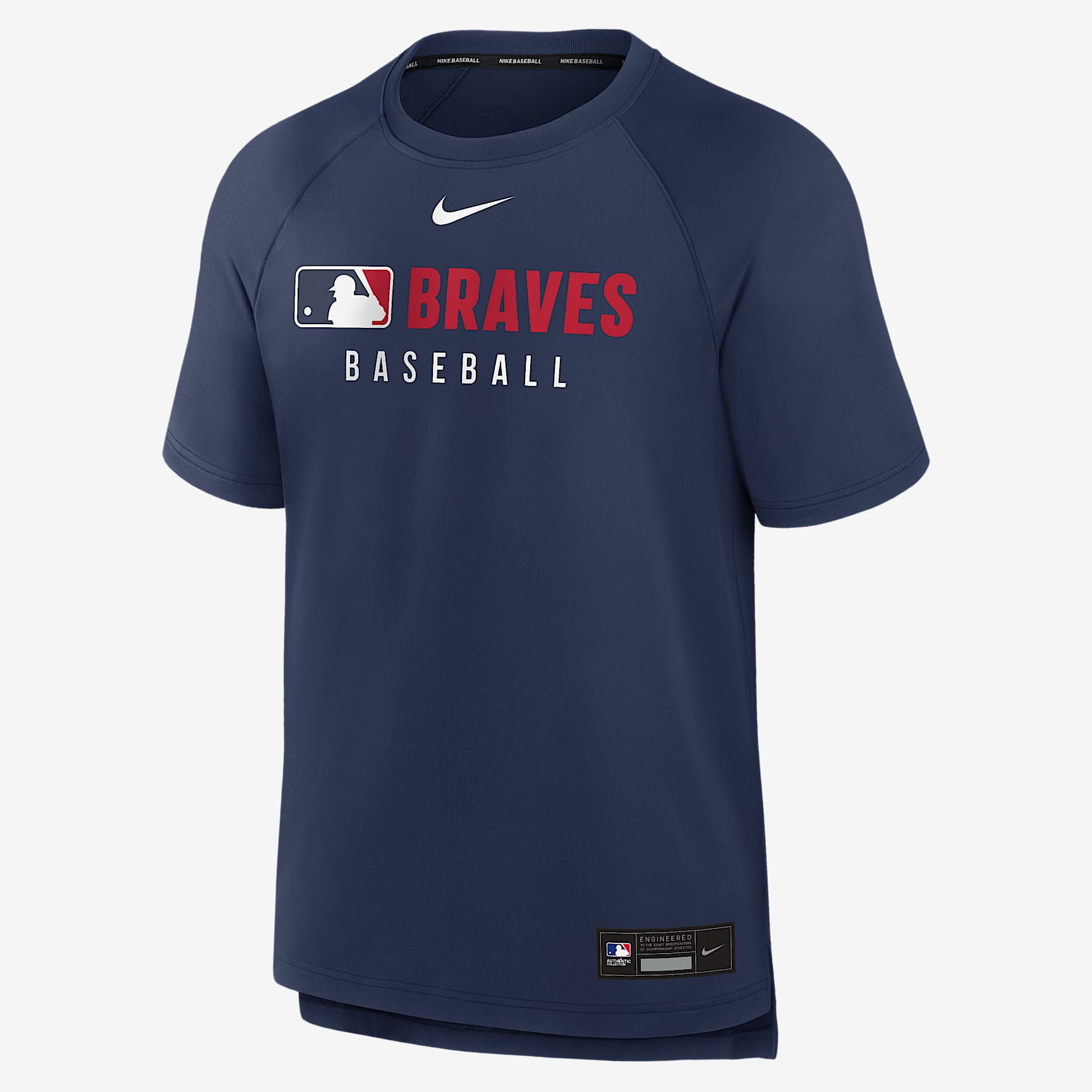Atlanta Braves Authentic Collection Pregame Men's Nike Dri-FIT MLB T-Shirt