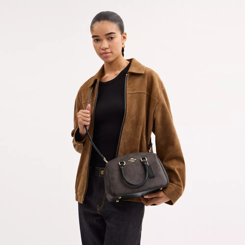 Сумка COACH Savannah Small Carryall Bag In Signature Canvas