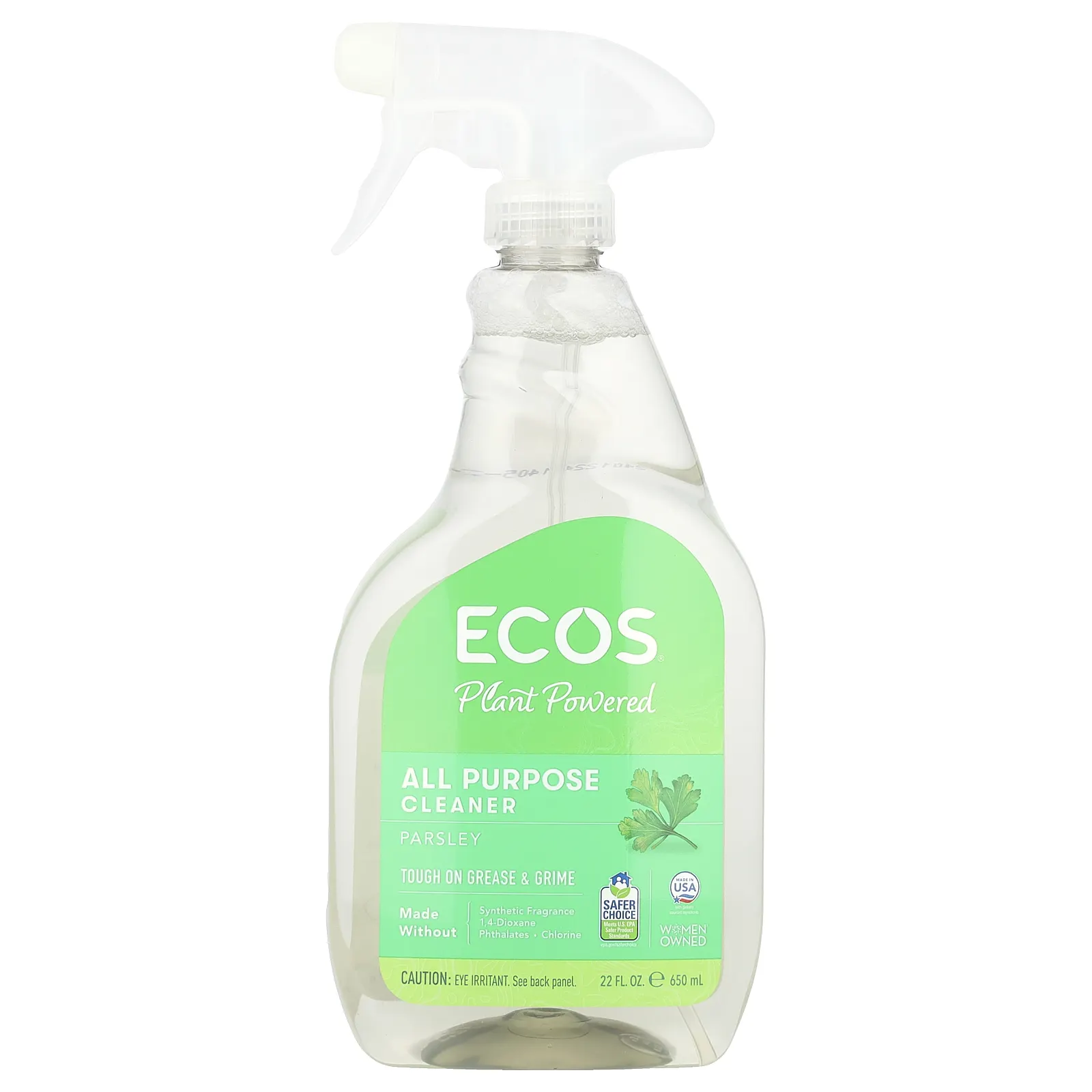 Earth Friendly Products, Parsley Plus, универсальное чистящее средство, петрушка, 650 мл (22 жидк. унции)