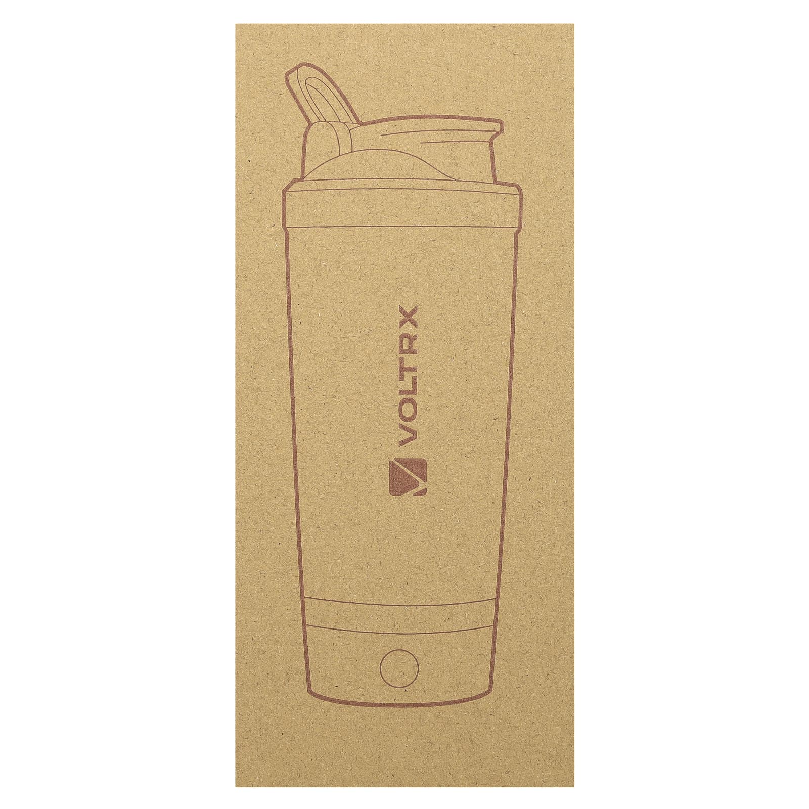 Voltrx, Merger, протеиновый шейкер, аккумуляторная бутылка, usb-C, белый, 700 мл (24 унции)