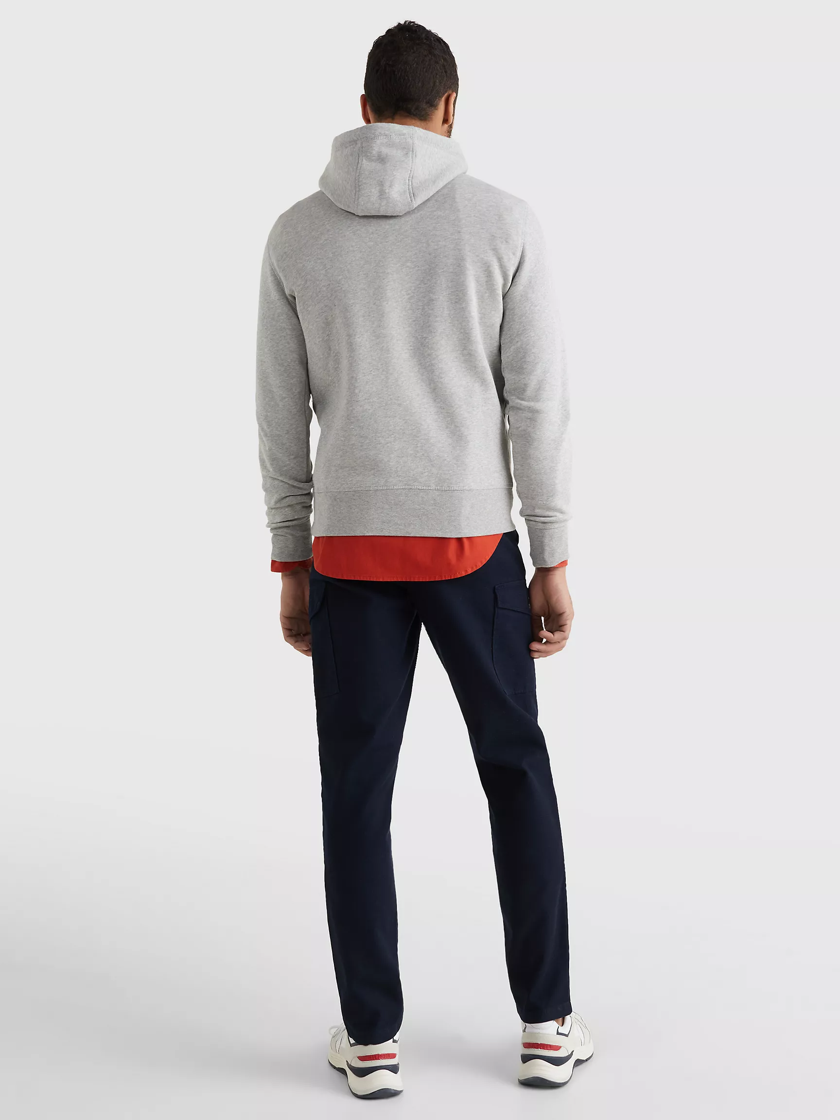 Мужское худи Tommy Hilfiger, Худи с вышитым логотипом Tommy