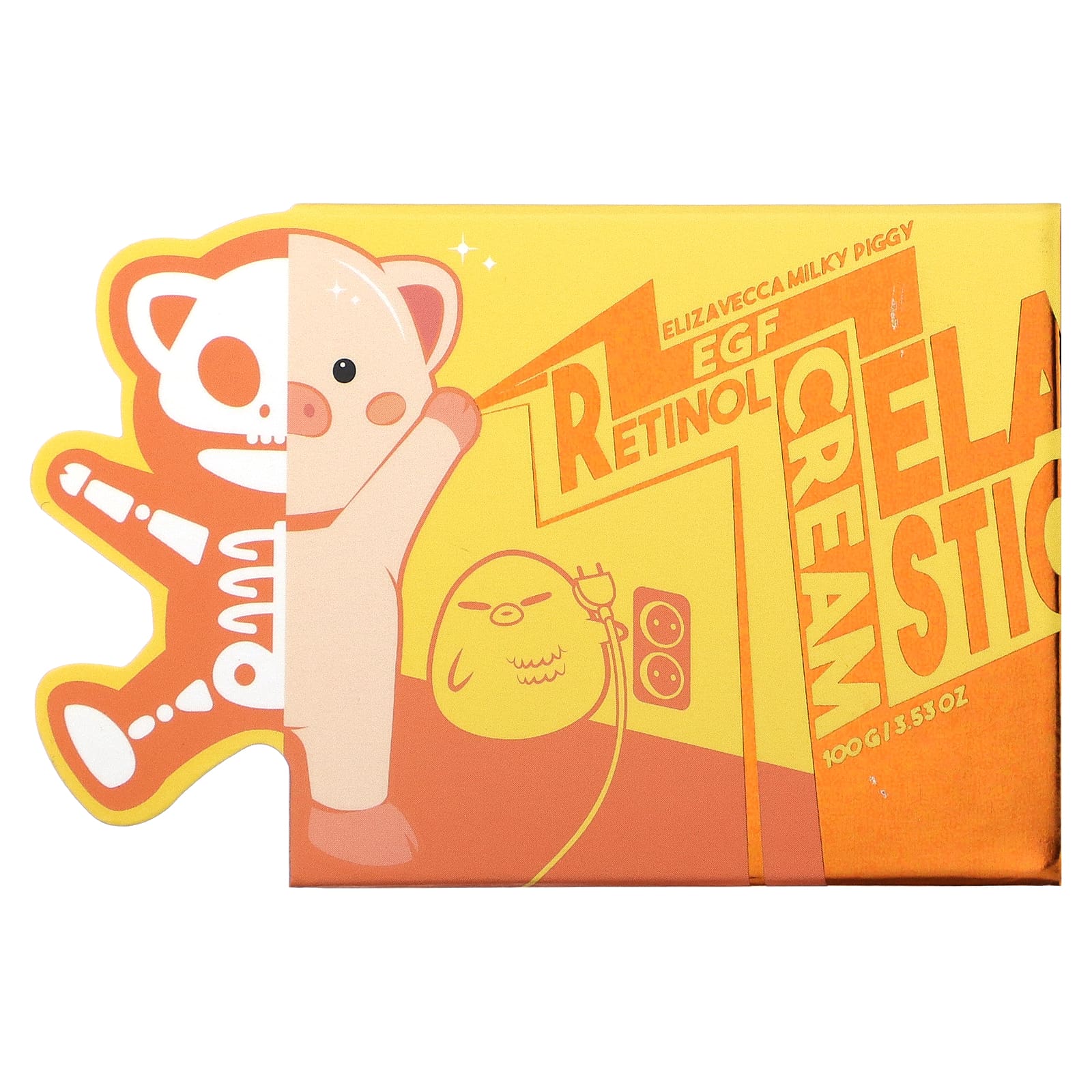 Elizavecca, Антивозрастной крем с ретинолом Milky Piggy EGF, 100 г