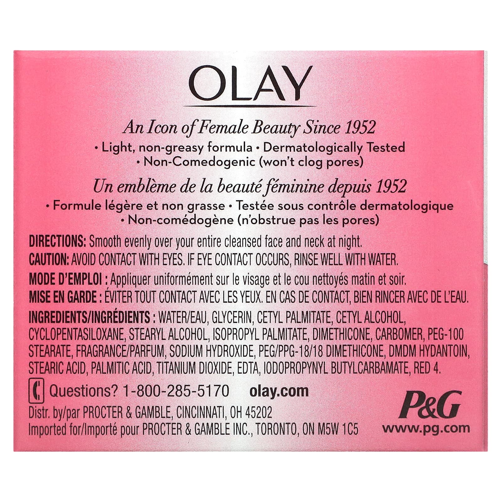 Night of Olay, укрепляющий ночной крем, 56 мл (1,9 жидк. Унции)