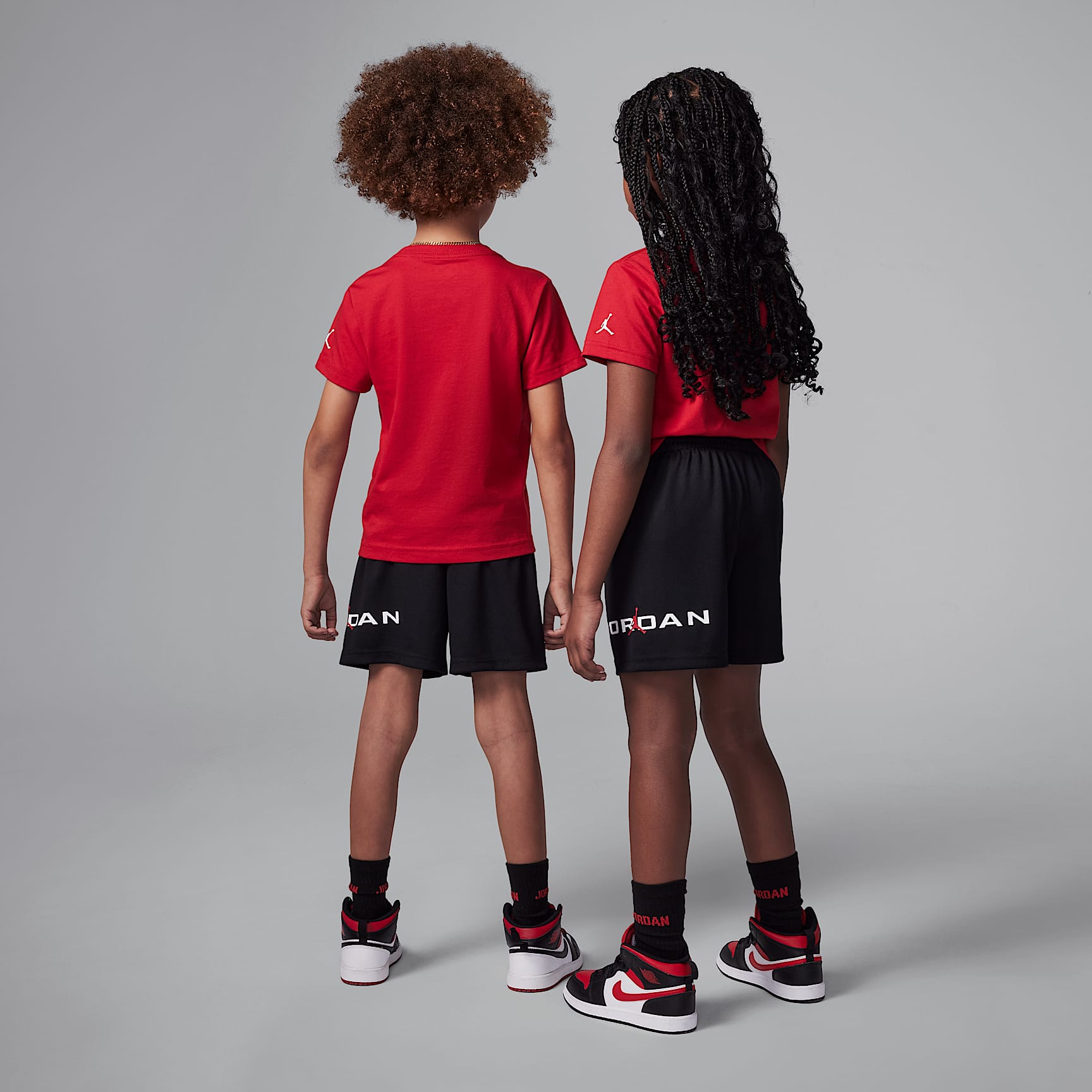 Jordan Little Kids' Baseline 2-Piece Mesh Shorts Set