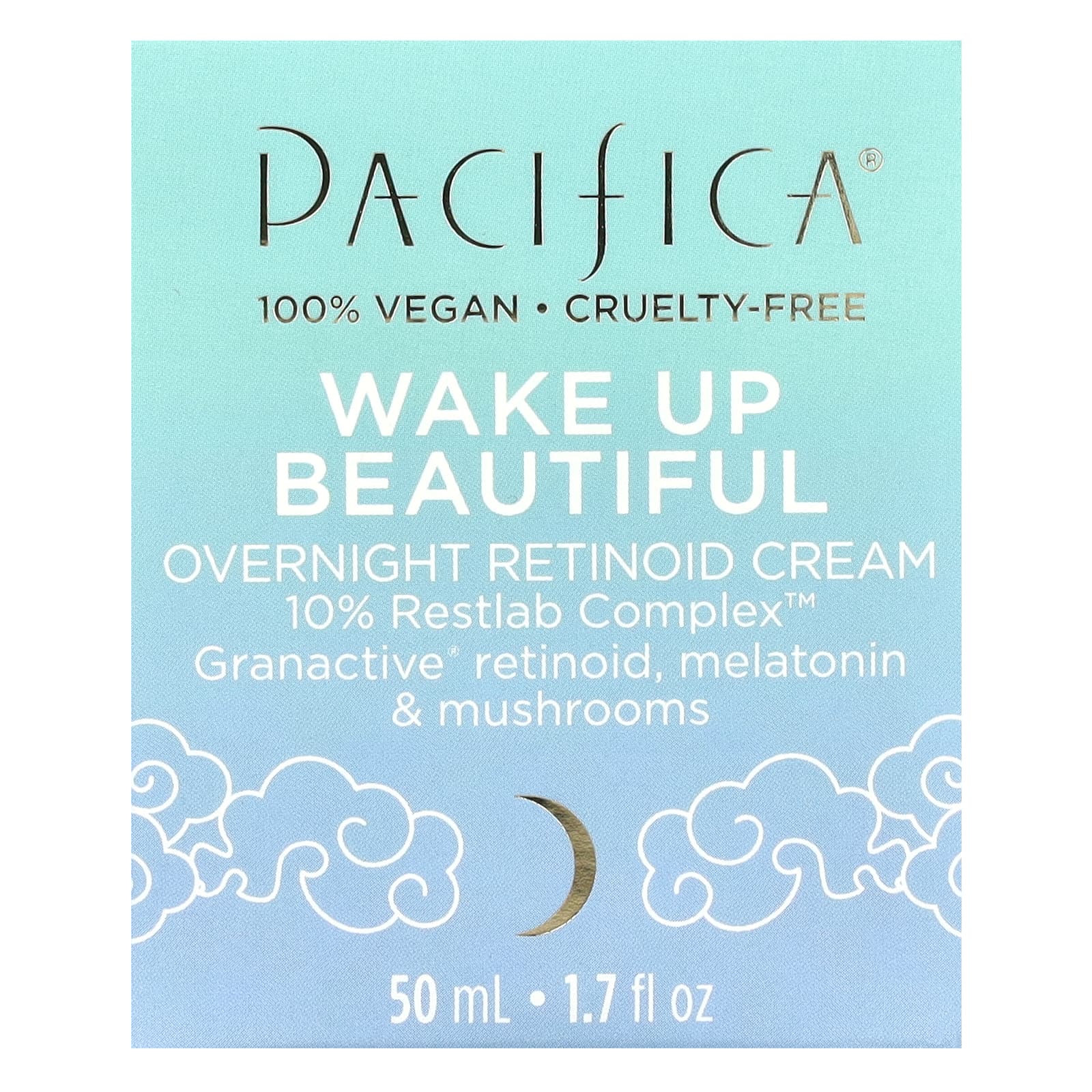 Pacifica, Wake Up Beautiful, ночной крем с ретиноидами, 50 мл (1,7 жидк. Унции)