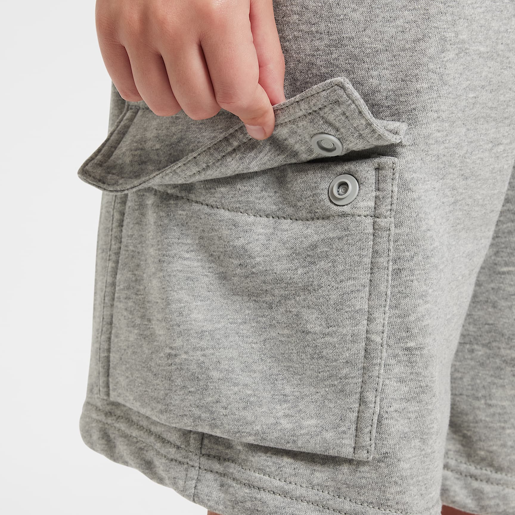 Nike Sportswear Club Big Kids' French Terry Cargo Shorts