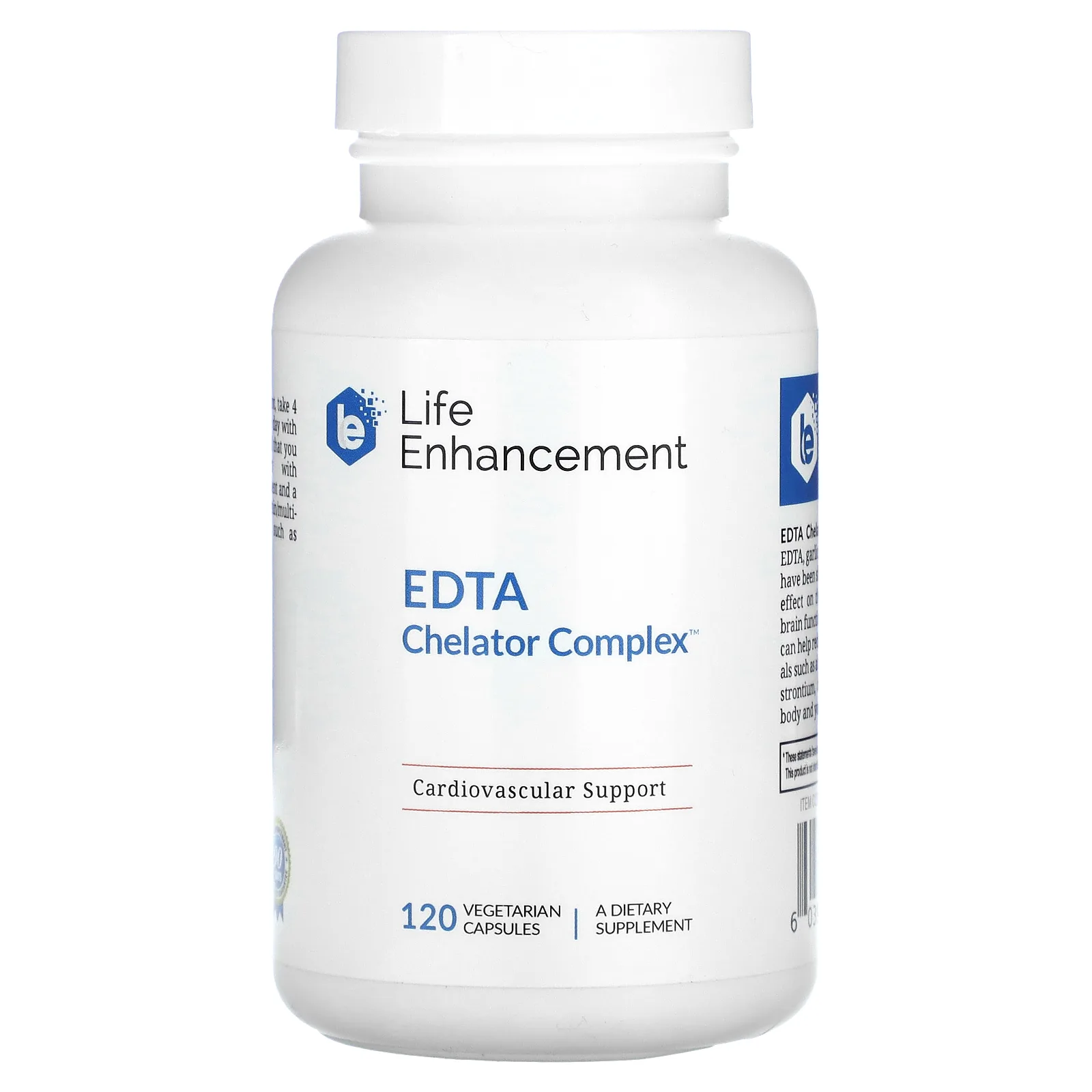 Life Enhancement, EDTA Chelator Complex, 120 вегетарианских капсул